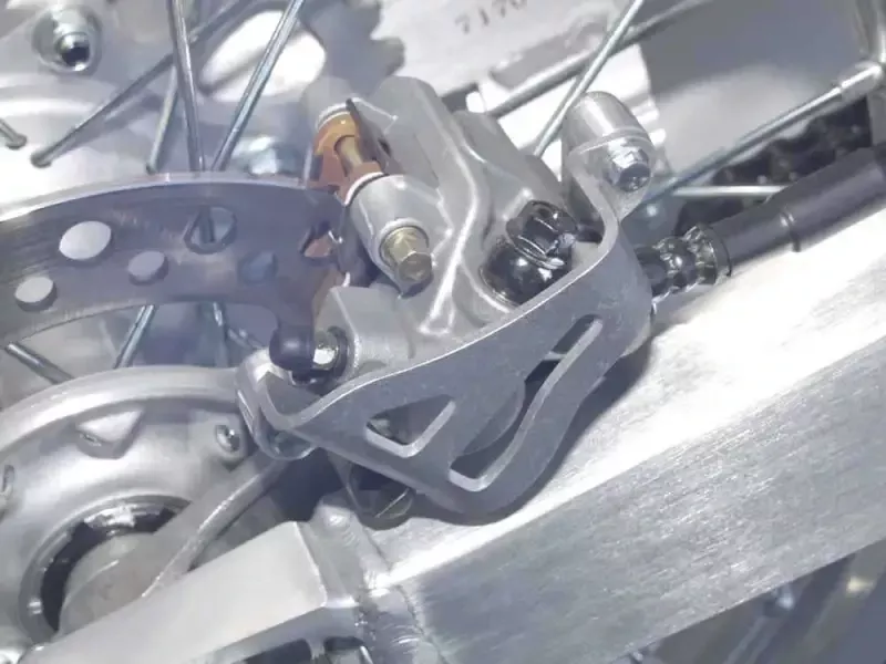 25-032 Alum Rear Caliper Guard Yz Wr