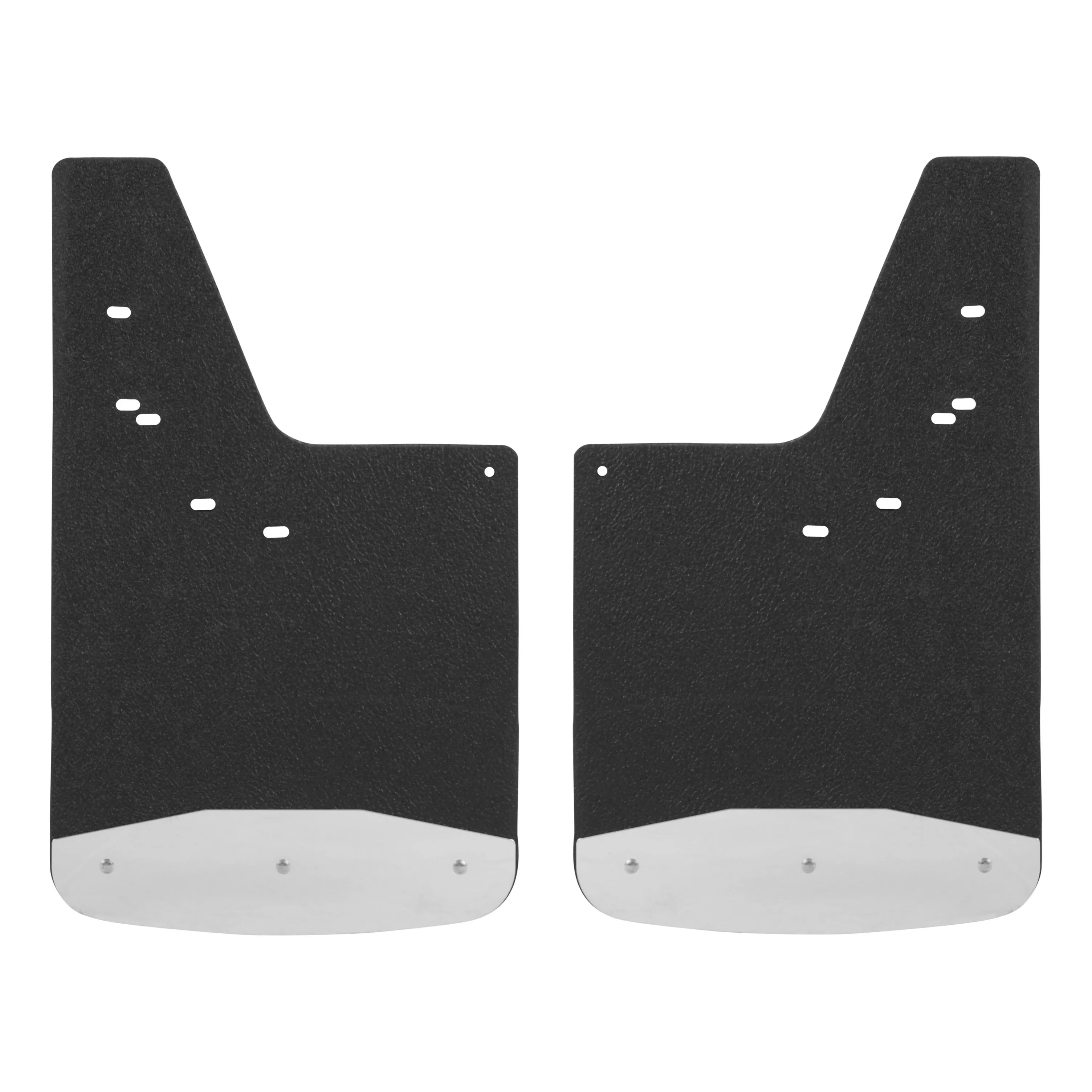 250420 - Front or Rear 12-Inch x 20-Inch Textured Rubber Mud Guards, Select Ford F-150, Lincoln Mark LT, 2 Flaps - 2004-2014 Ford F-150 and more