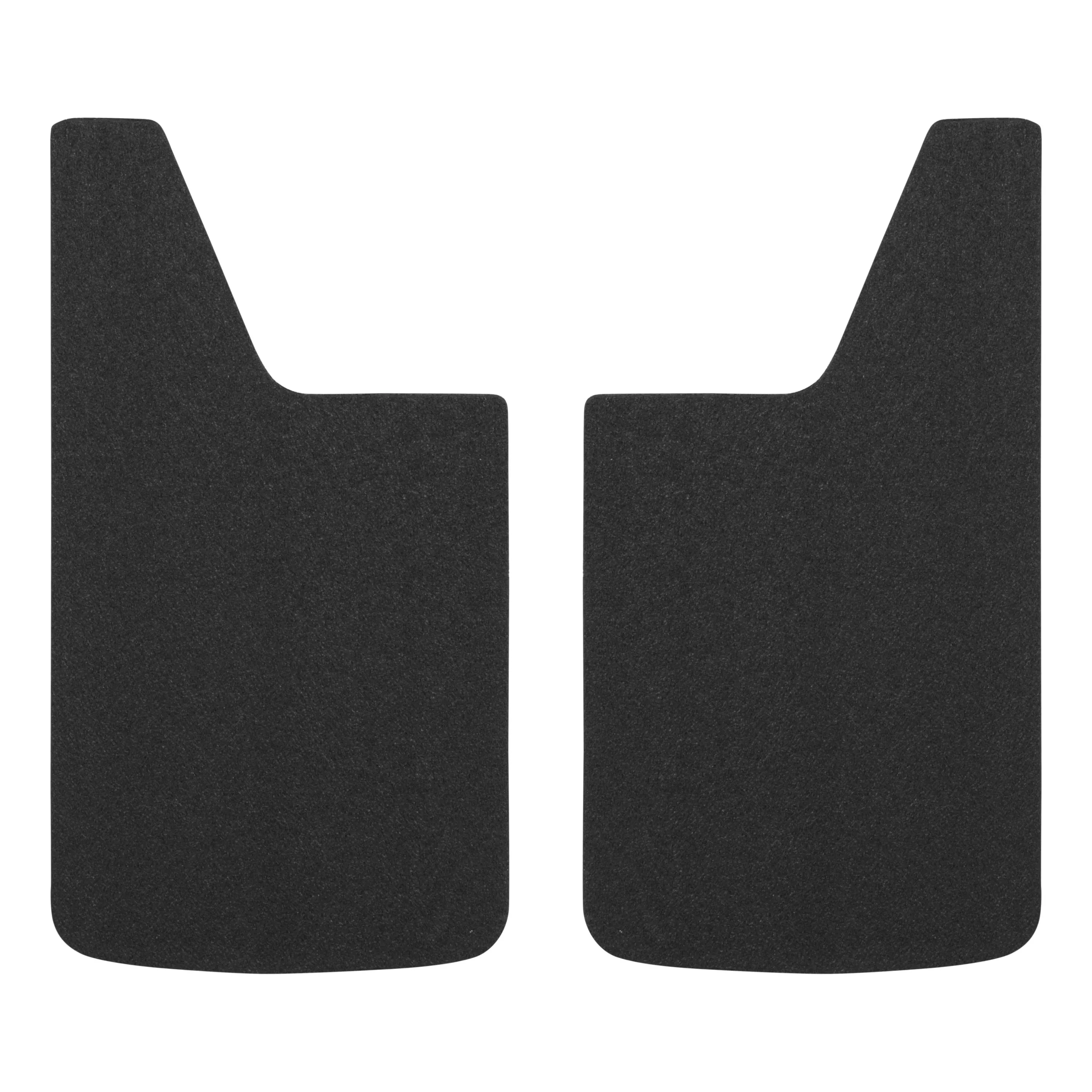 251023 - Universal Front or Rear 12-Inch x 23-Inch Textured Rubber Mud Guards, 2 Flaps