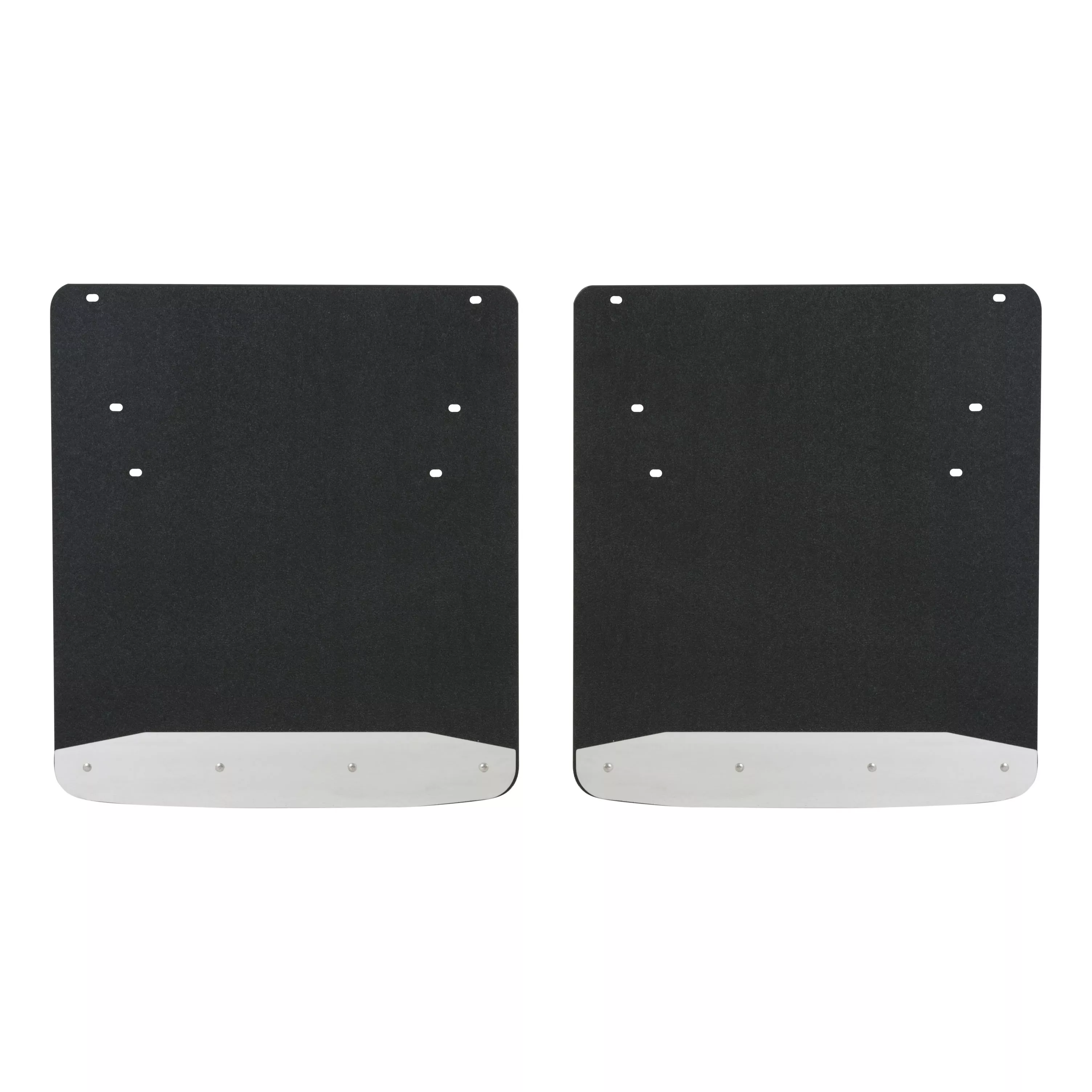 251034 - Rear Dually 20-Inch x 23-Inch Textured Rubber Mud Guards, Select Ram 3500, 2 Flaps - 2011-2026 Ram 3500, 2010 Dodge Ram 3500