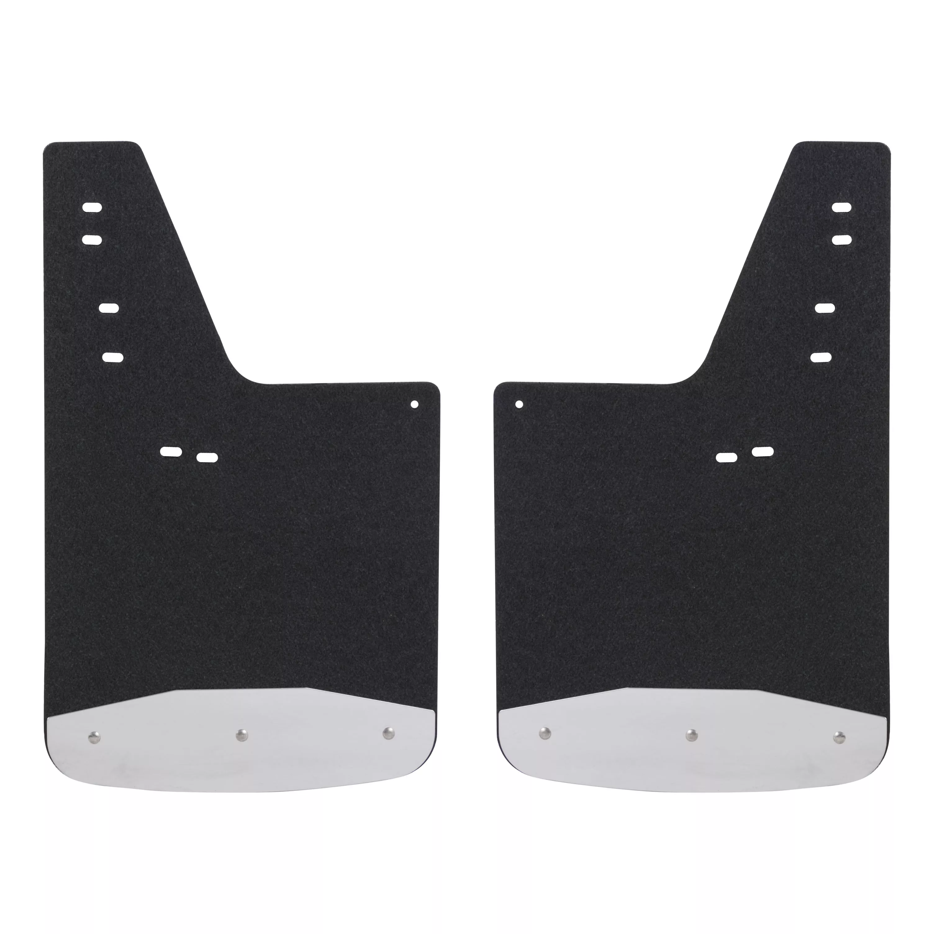251120 - Front or Rear 12-Inch x 20-Inch Textured Rubber Mud Guards, Select Ford F-250, F-350, F-450, F-550 Super Duty, 2 Flaps - 2008-2016 Ford F-250 Super Duty and more