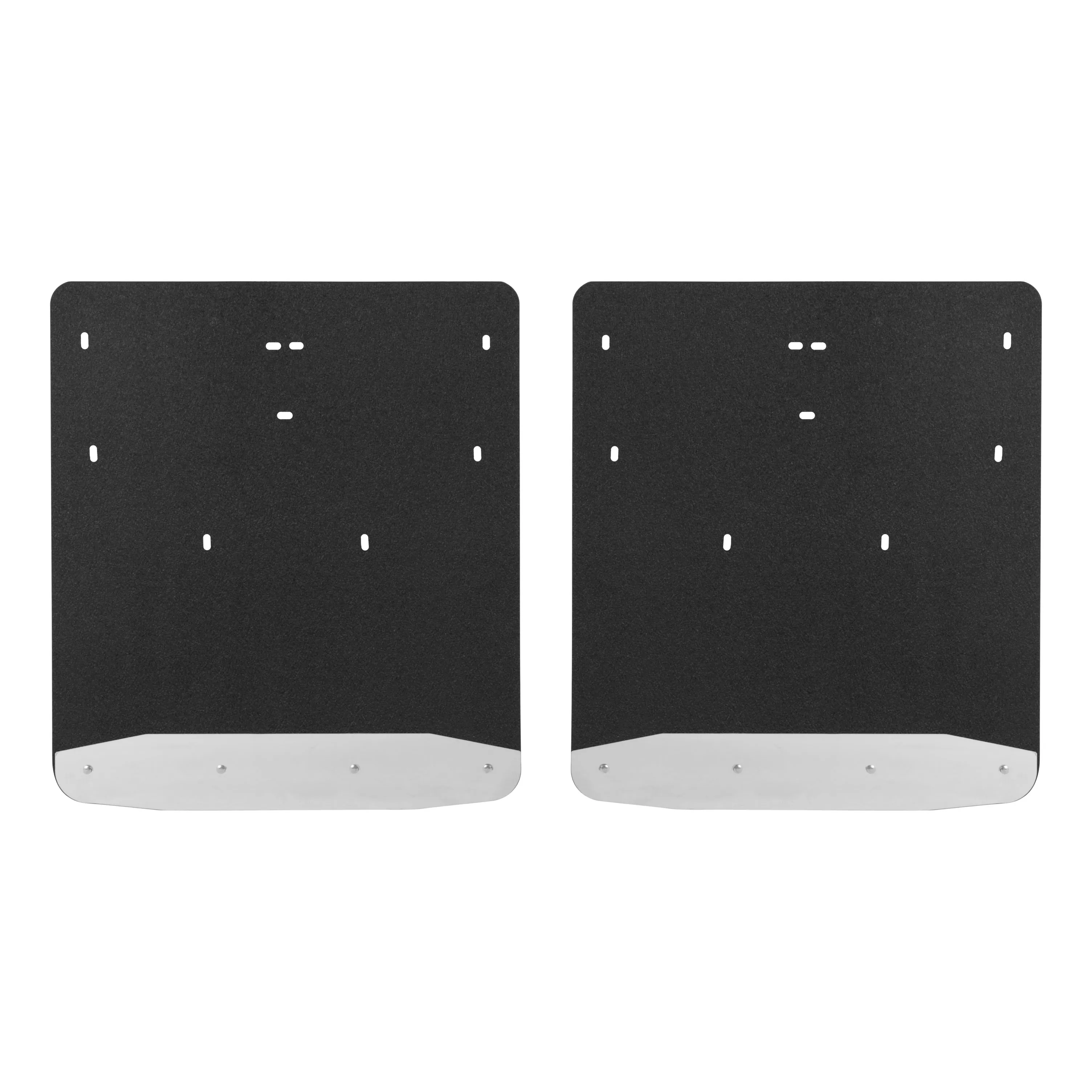 251124 - Rear Dually 20-Inch x 23-Inch Textured Rubber Mud Guards, Select Ford F-350, F-450 Super Duty, 2 Flaps - 2011-2016 Ford F-350 Super Duty and more