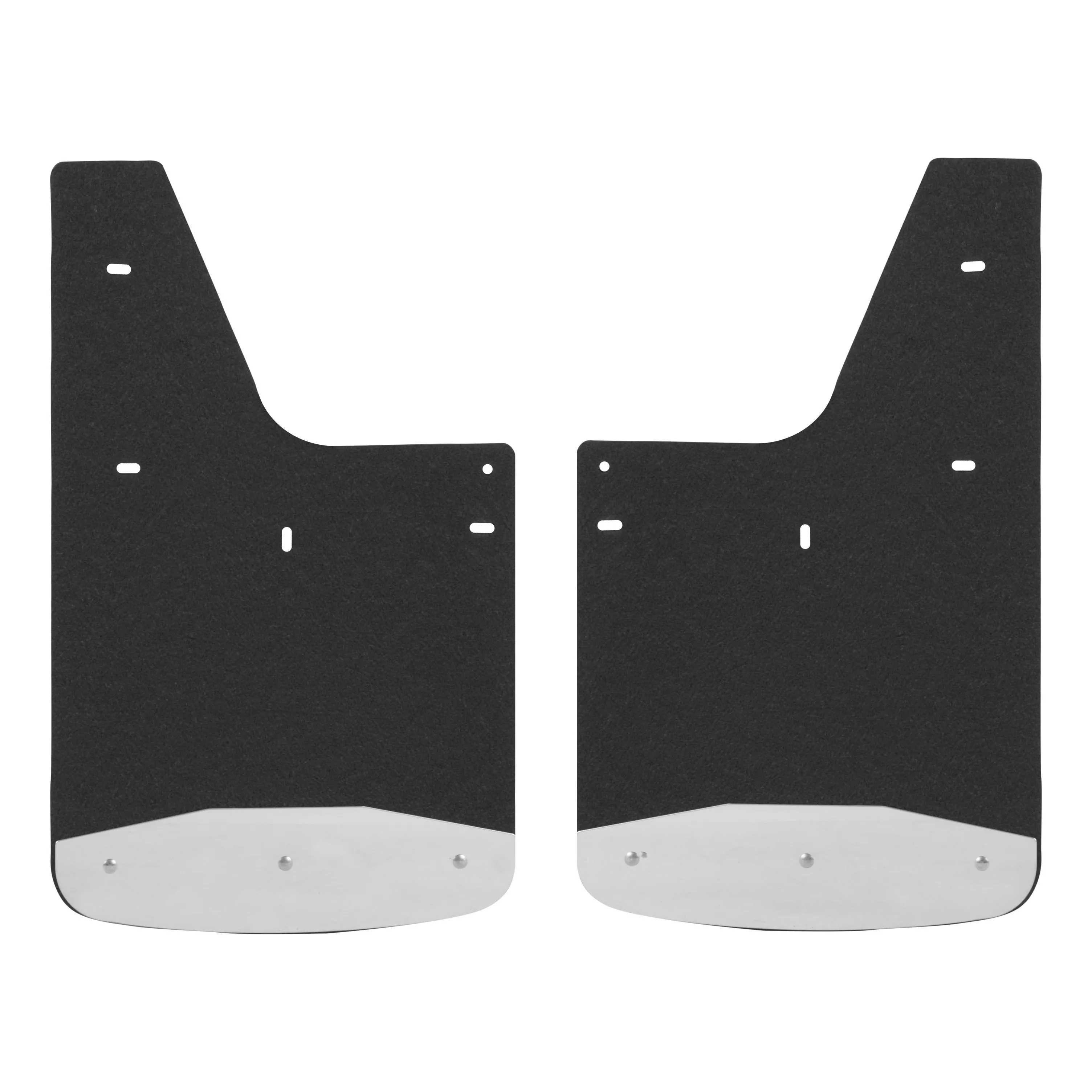 251510 - Front or Rear 12-Inch x 20-Inch Textured Rubber Mud Guards, Select Chevrolet Colorado, GMC Canyon, 2 Flaps - 2015-2022 Chevrolet Colorado and more