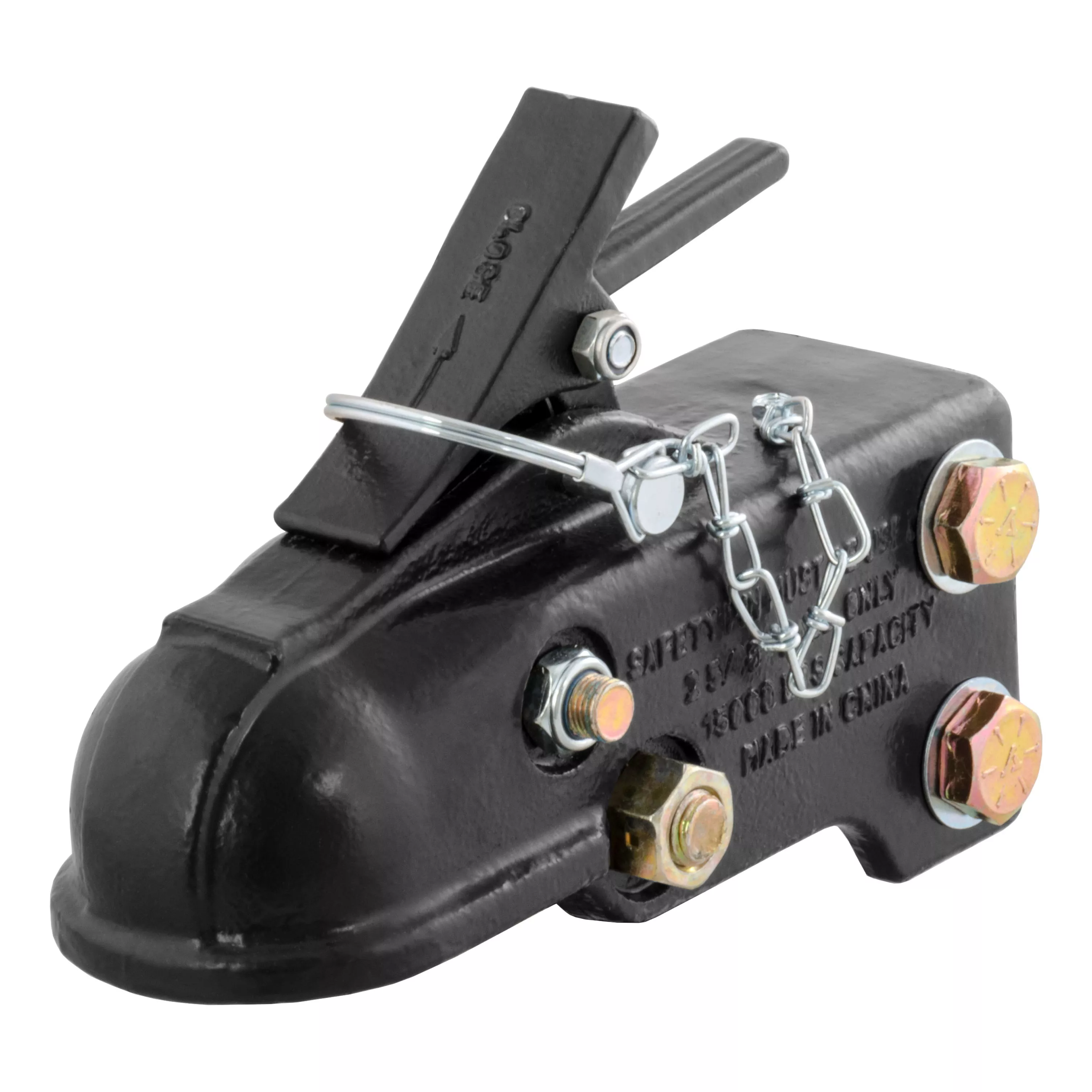 25328 - Channel-Mount Adjustable Trailer Coupler, 2-5/16-Inch Hitch Ball, 15,000 lbs