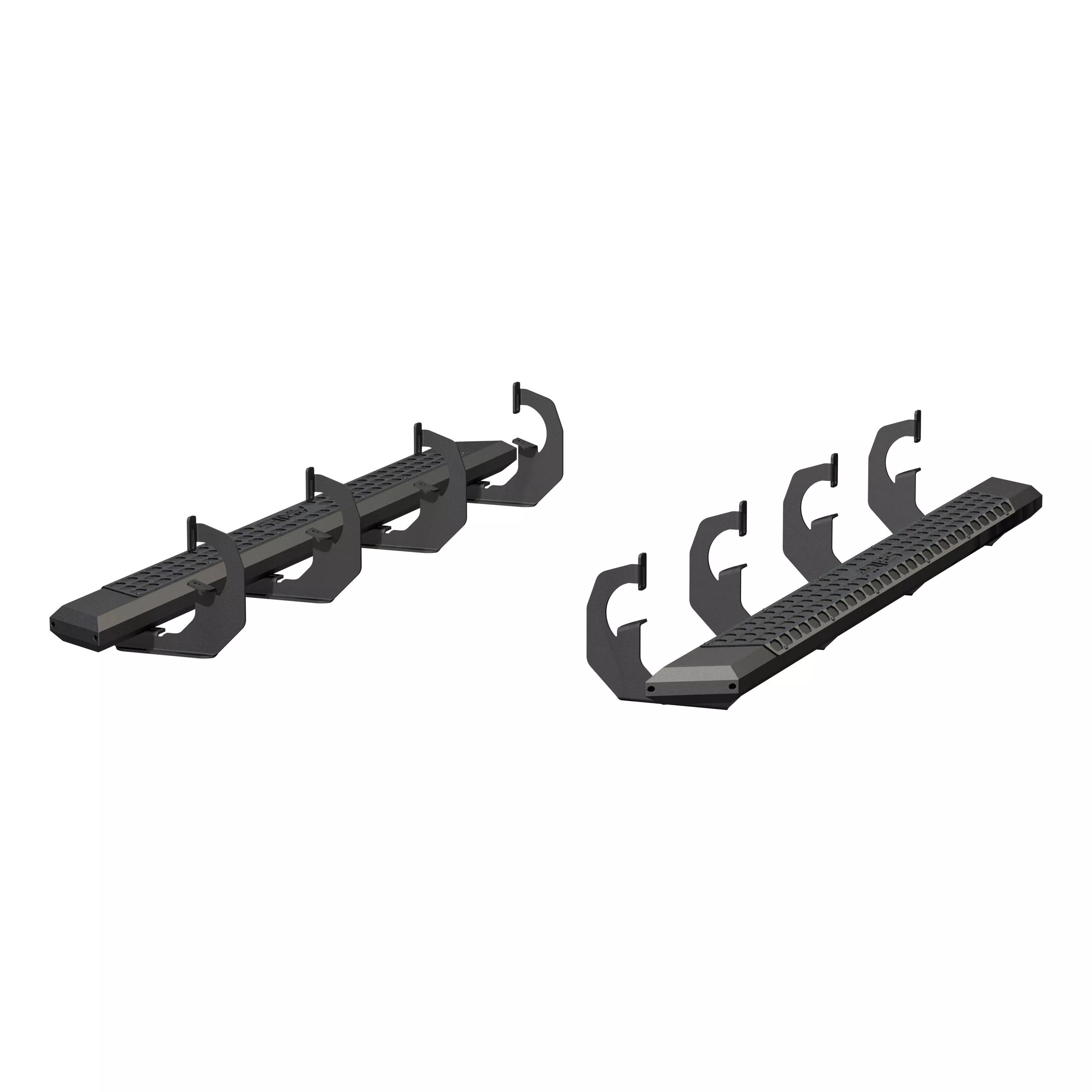 2556002 - AdvantEDGE Black Aluminum 75-Inch Truck Running Boards, Select Chevrolet Silverado, Tahoe, GMC Sierra, Yukon - 2005-2020 Chevrolet Tahoe and more