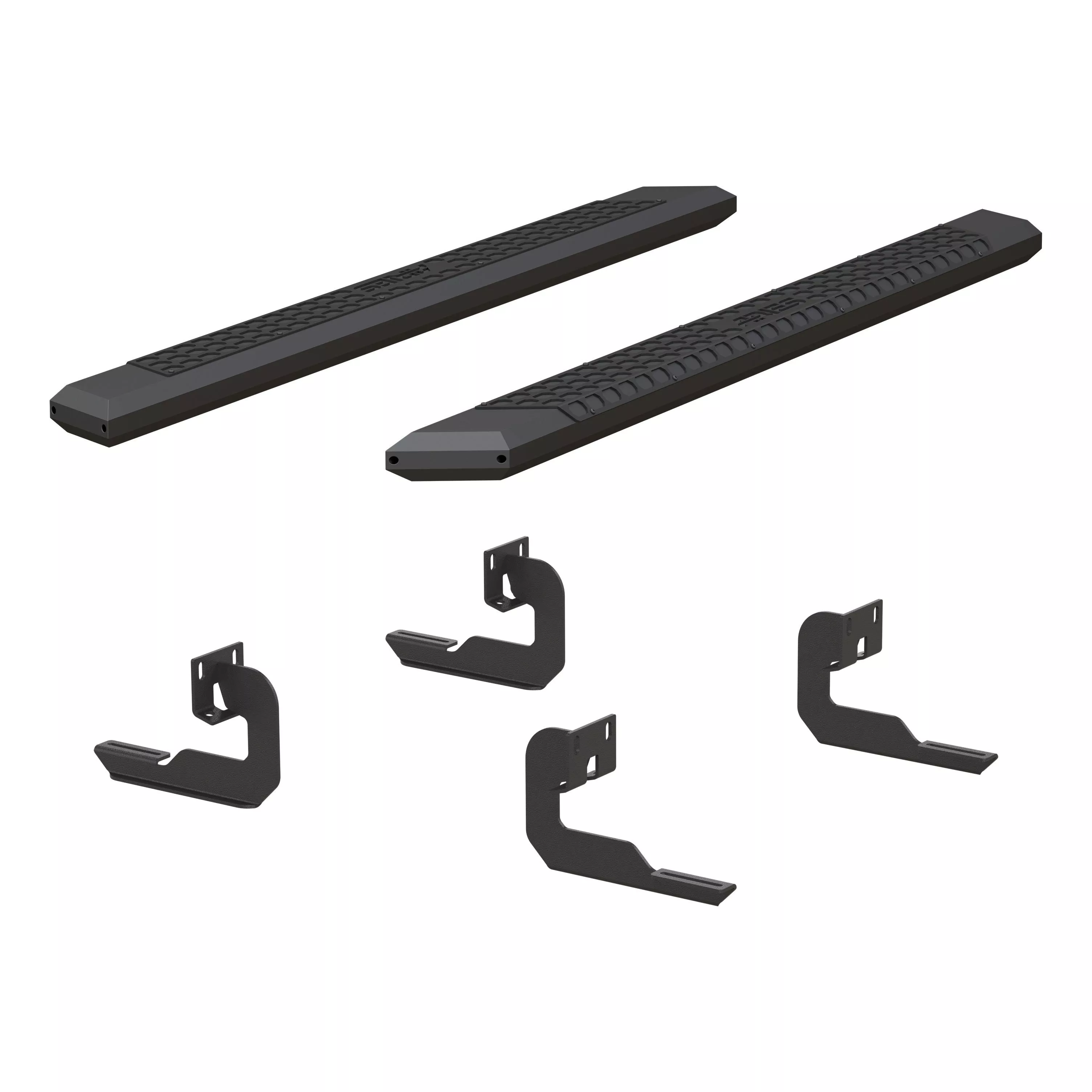 2556008 - AdvantEDGE Black Aluminum 75-Inch Truck Running Boards, Select Ford F-150 - 2004-2014 Ford F-150