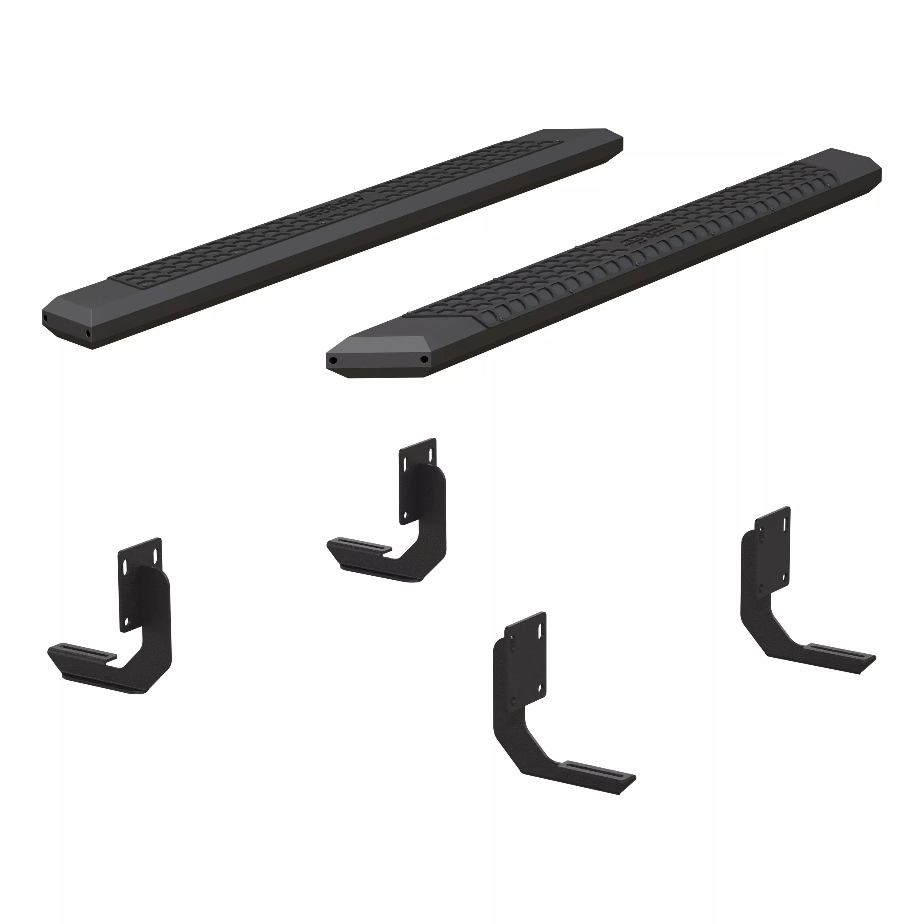 2556014 - AdvantEDGE Black Aluminum 75-Inch Truck Running Boards, Select Ford F-250, F-350 Super Duty - 1999-2016 Ford F-250 Super Duty and more