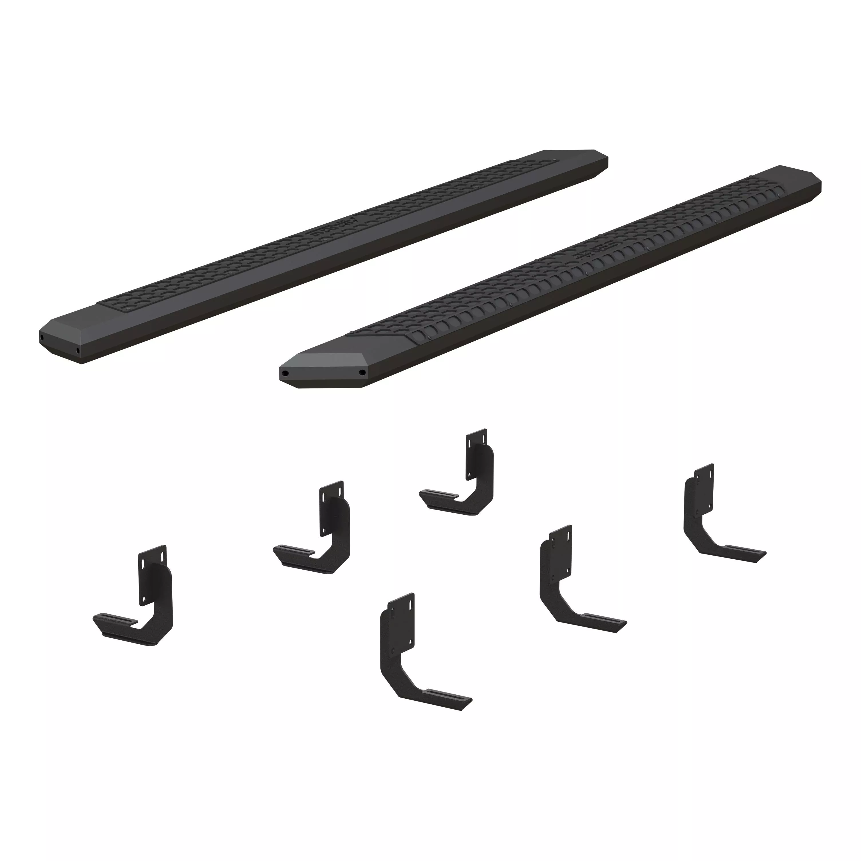 2556024 - AdvantEDGE Black Aluminum 91-Inch Truck Running Boards, Select Ford F-250, F-350, F-450 Super Duty - 1999-2016 Ford F-250 Super Duty and more