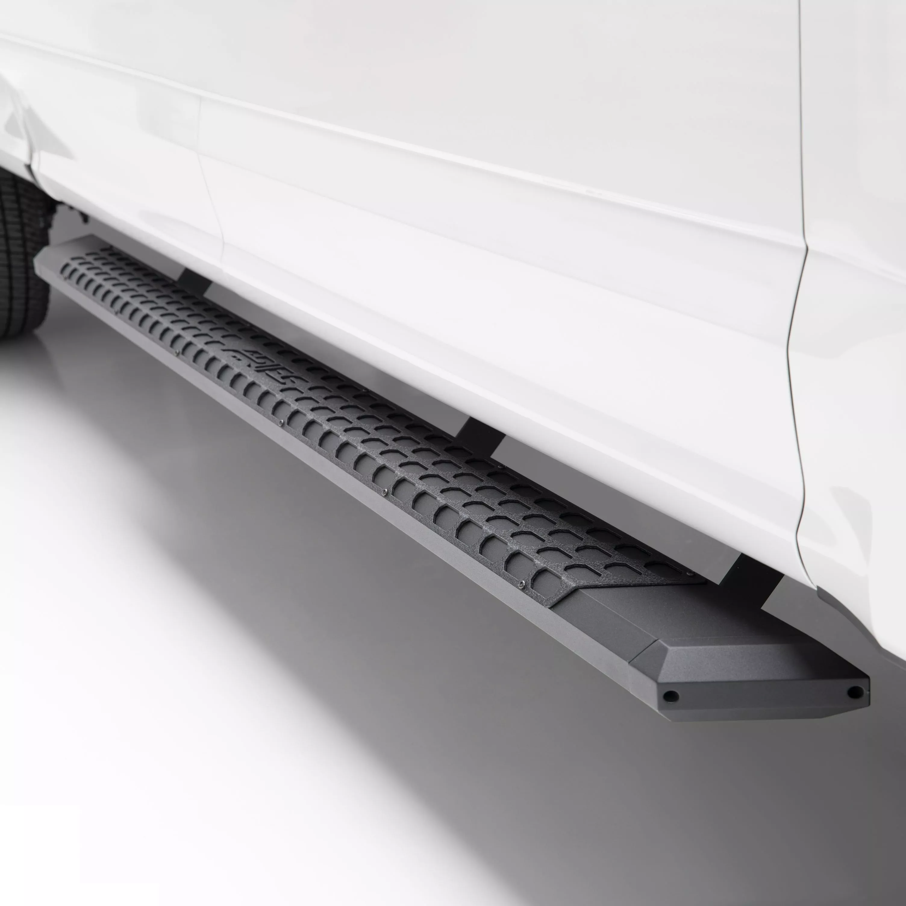 2556051 - AdvantEDGE Black Aluminum 75-Inch Truck Running Boards, Select Chevrolet Silverado, GMC Sierra 1500, 2500, 3500 HD Extended Cab - 2019-2026 Chevrolet Silverado 1500 and more