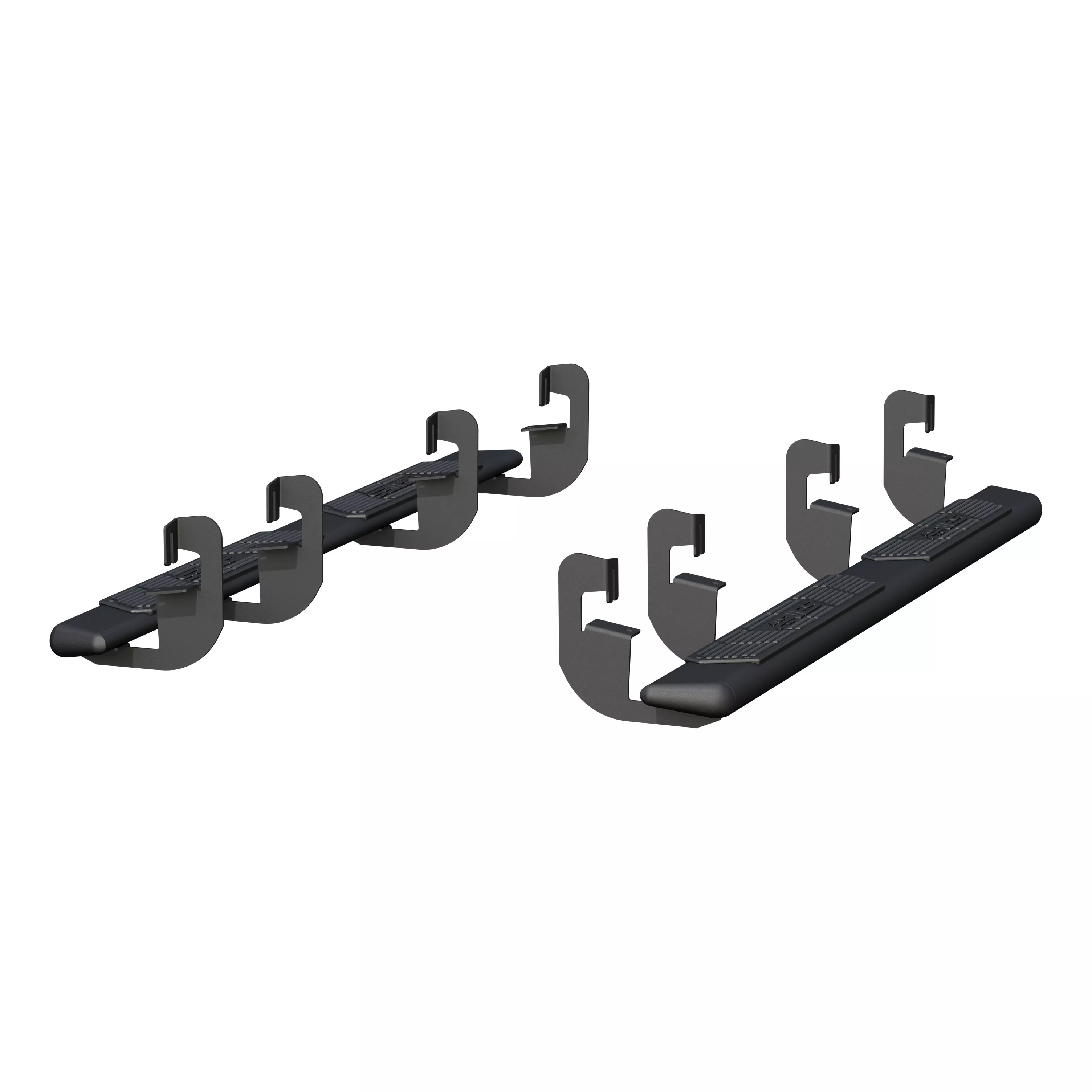 2558051 - AscentStep Black Steel 5-1/2 x 75-Inch Truck Running Boards, Select Chevrolet Silverado, GMC Sierra 1500, 2500, 3500 HD Extended Cab - 2019-2026 Chevrolet Silverado 1500 and more