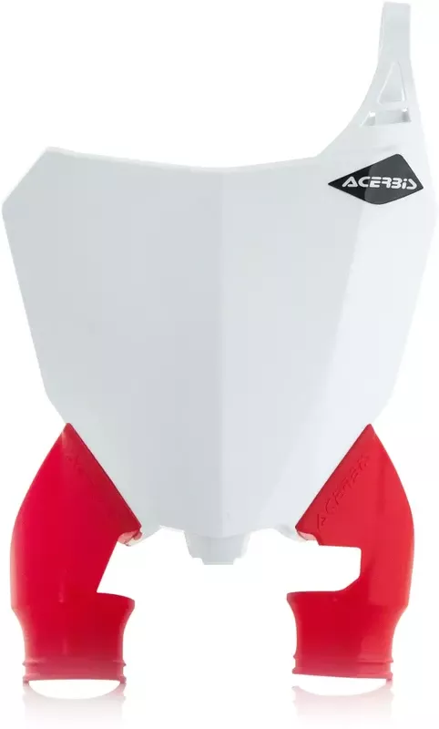 2630771005 Front Number Plate Red/White