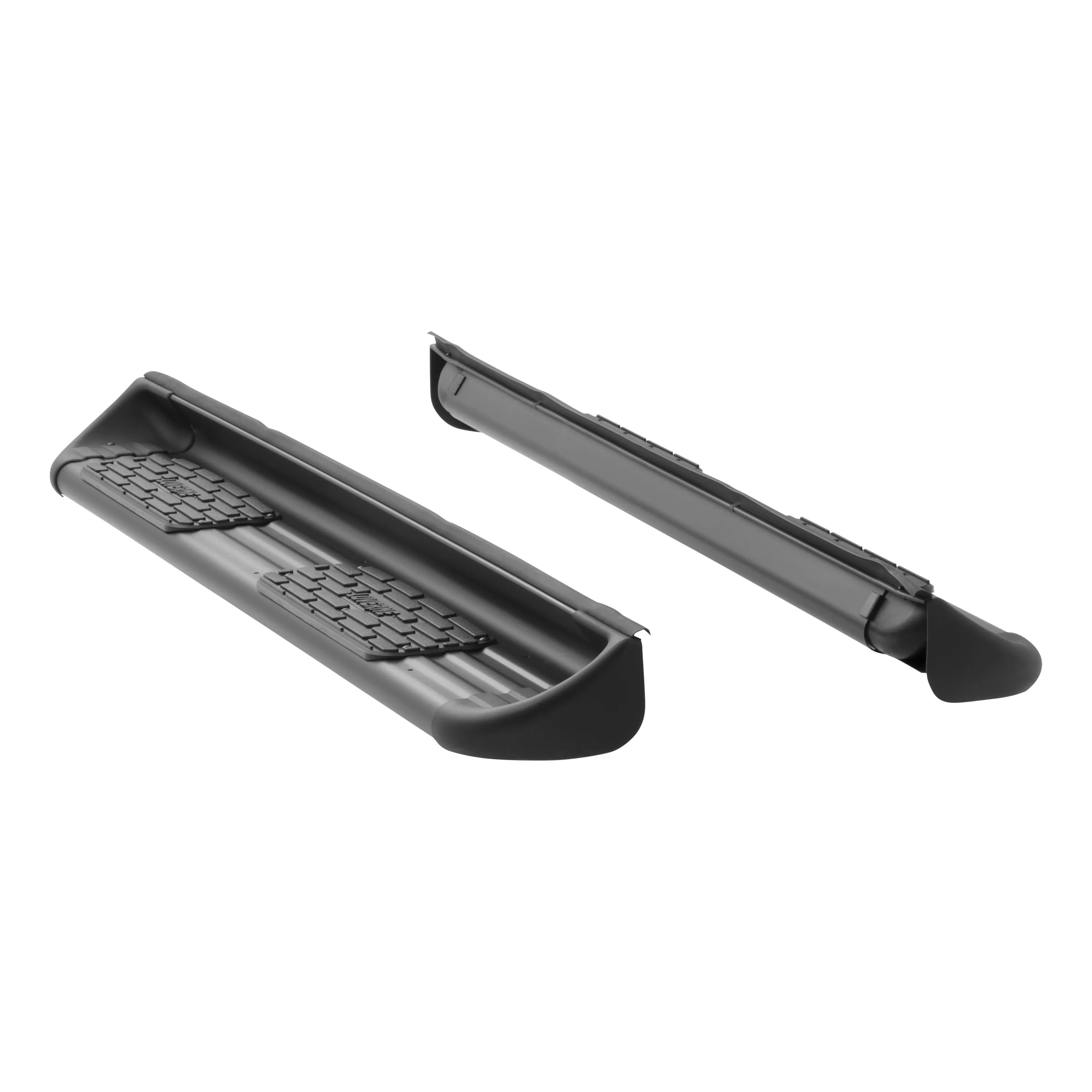281442-581442 - Black Stainless Steel Side Entry Steps Truck Running Boards, Select Chevrolet Silverado, GMC Sierra 1500, LD, 2500, 3500 HD Double Cab - 2019 Chevrolet Silverado 1500 LD and more
