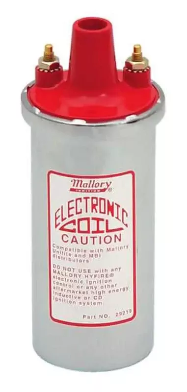 29219 Mallory Mallory Universal Chrome Canister Coil
