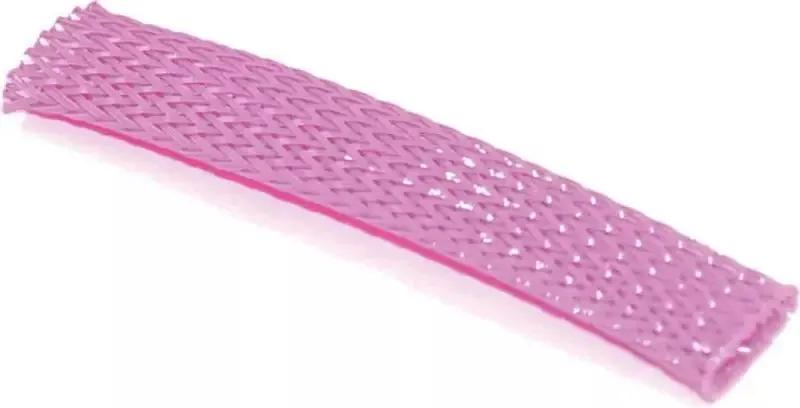 3/8 ” Flex Sleeving 10′ Section Id Pink