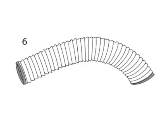 3" Sani-Con Inlet Hose