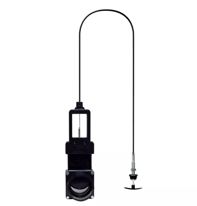 3"Valve w/96"Cable Attach Hubxspg