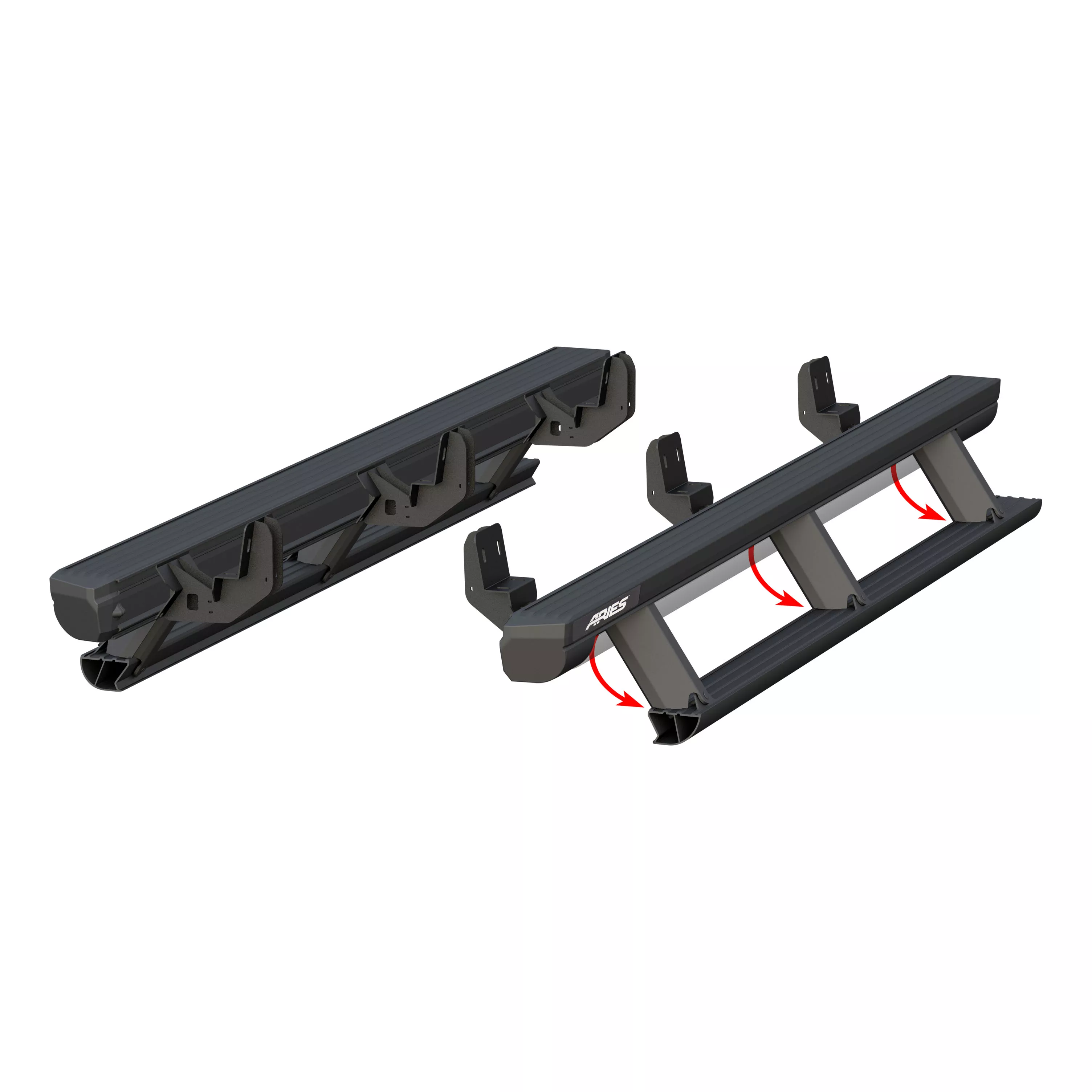 3047904 - ActionTrac 83.6-Inch Retractable Powered Running Boards, Fits Select Chevrolet Colorado, GMC Canyon Crew Cab - 2015-2026 Chevrolet Colorado and more