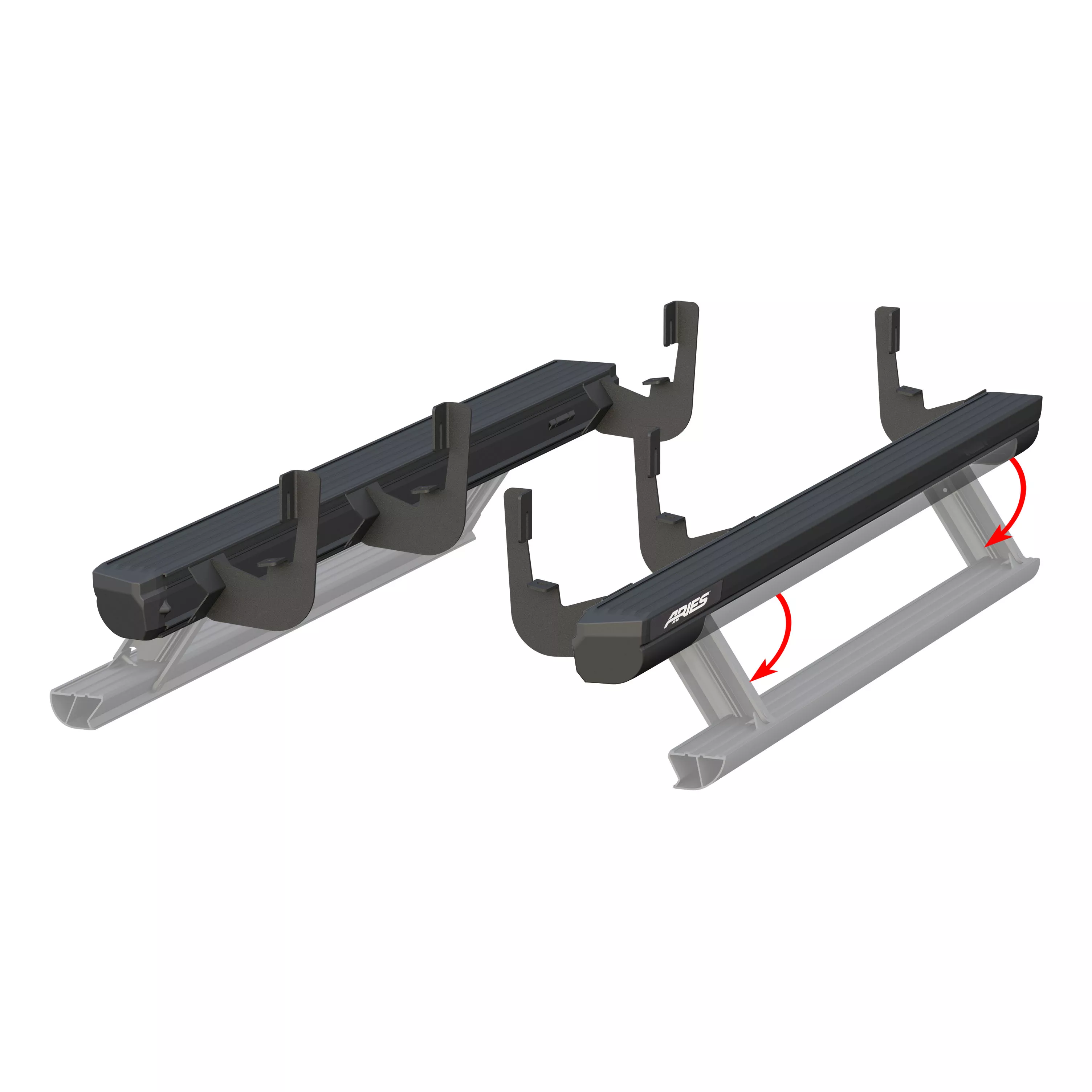 3048103 - ActionTrac 69.6-Inch Retractable Powered Running Boards, Fits Select Chevrolet Tahoe - 2021 Chevrolet Tahoe