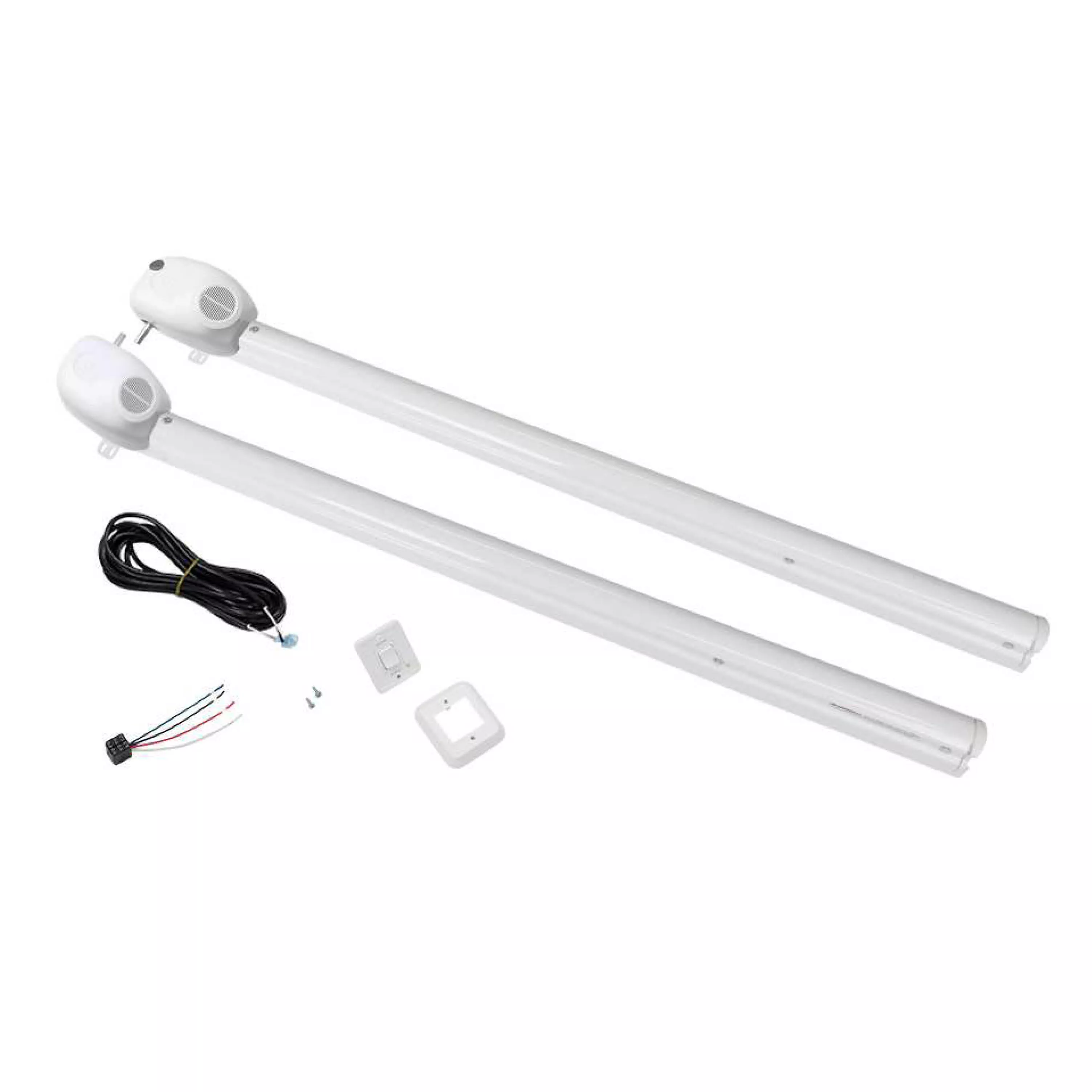 351397 - Speaker Head Power Hardware Kit for Flat Awnings (69" Arms) White