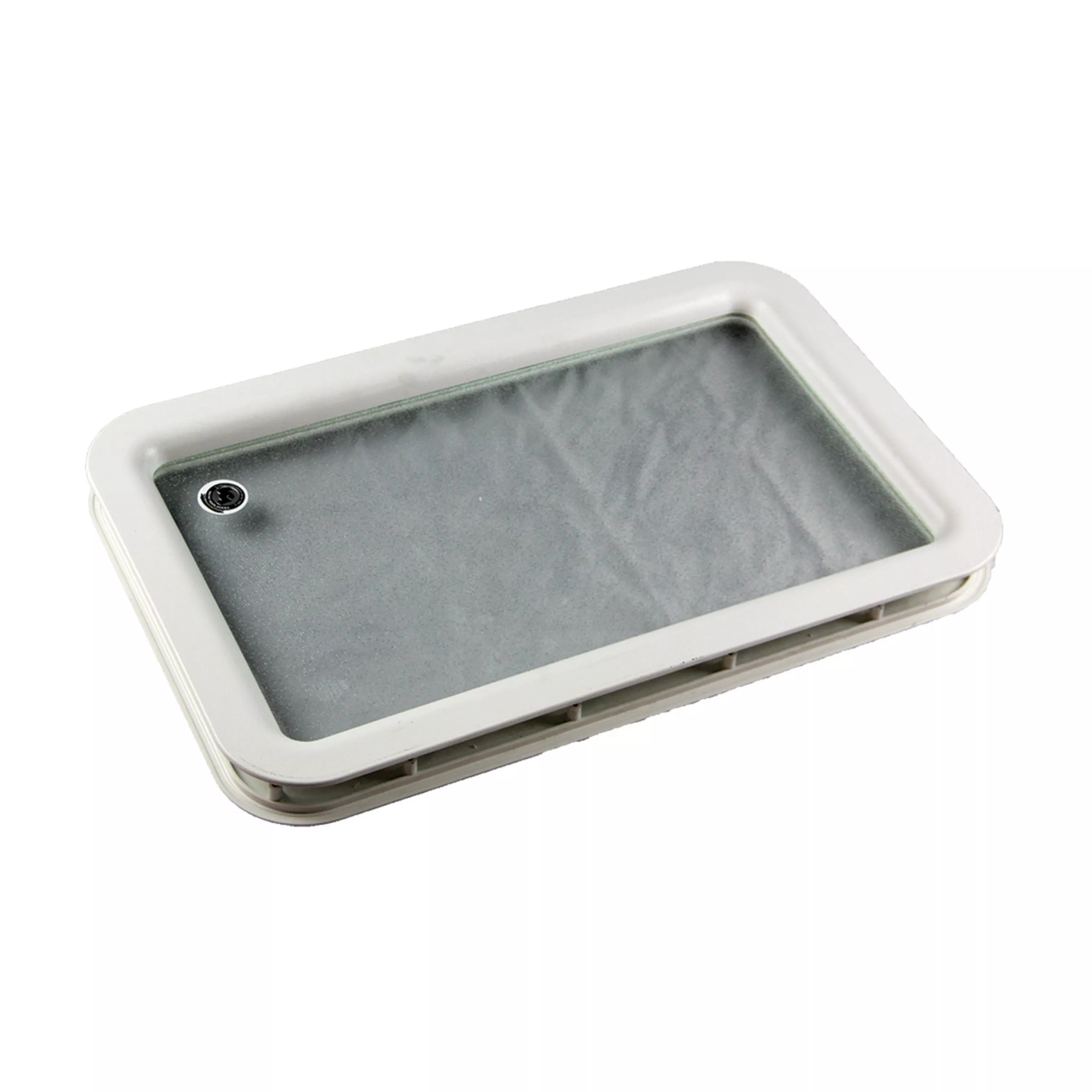 363369 - Inner & Outer Window Frame with Seal & Glass - 12" x 21" White