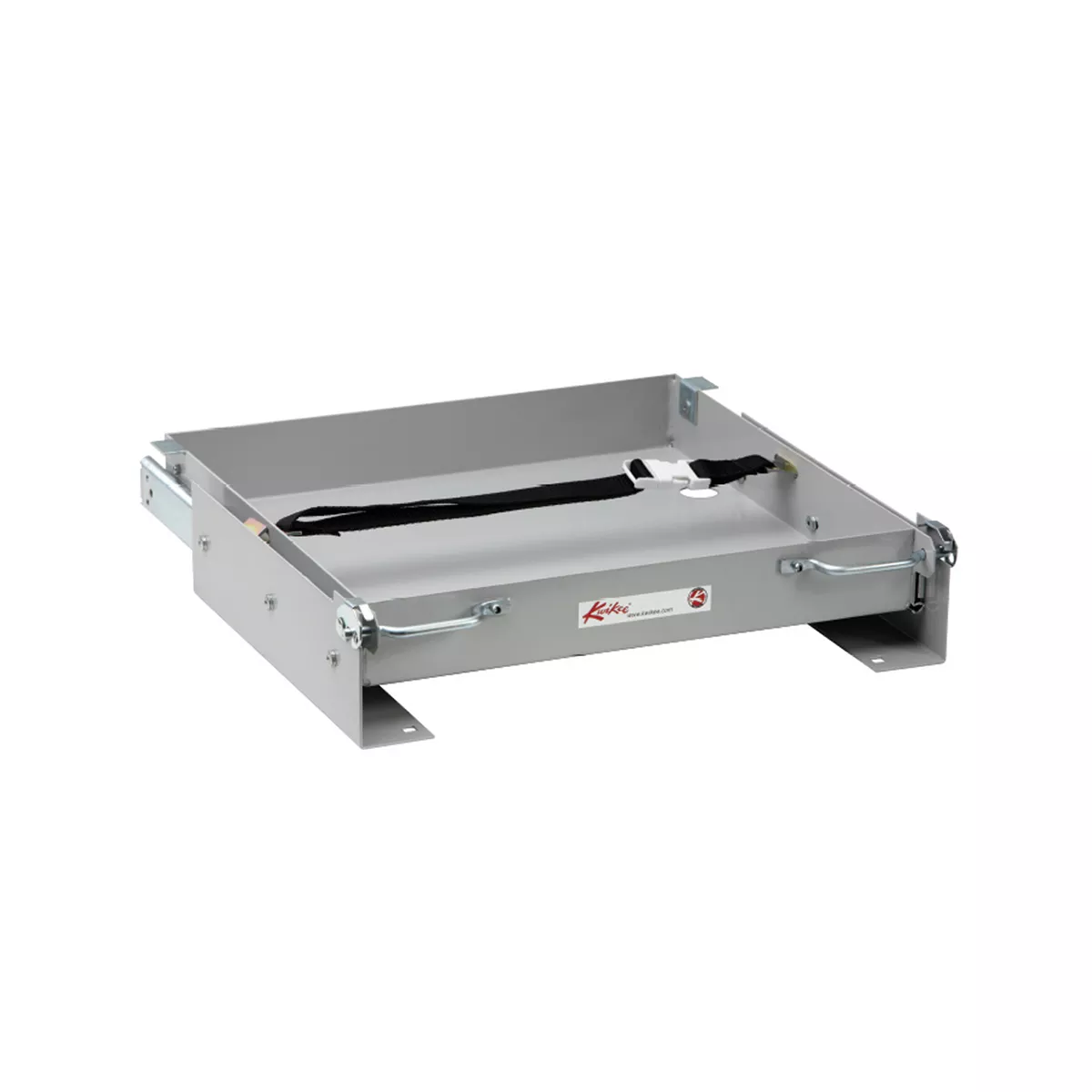366485 - Sliding RV Battery Tray - 14-9/16" with Strap Assembly