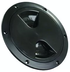4" Access/Deck Plate Black