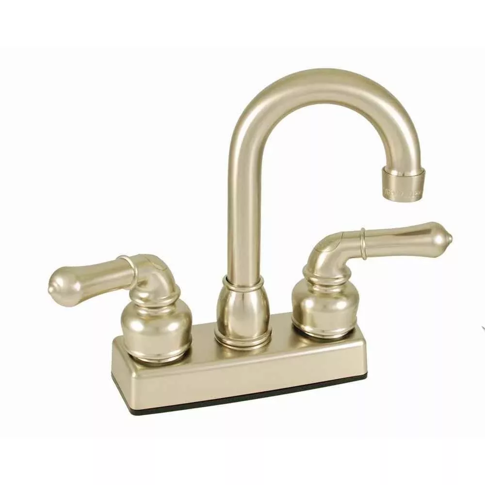 4" Bar Faucet w/Lever Handles Nickel