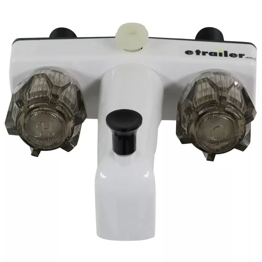 4" Diverter Exposed White