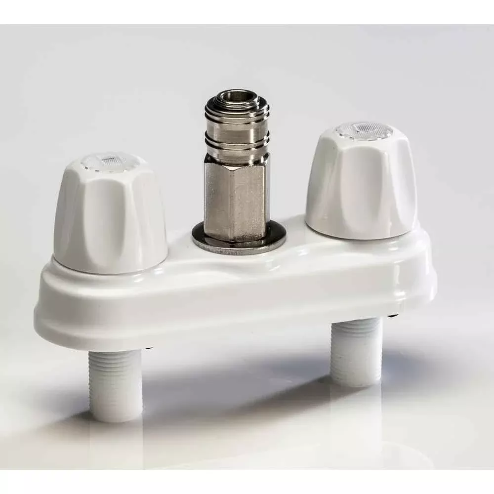4" Quick Disconnect Valve White