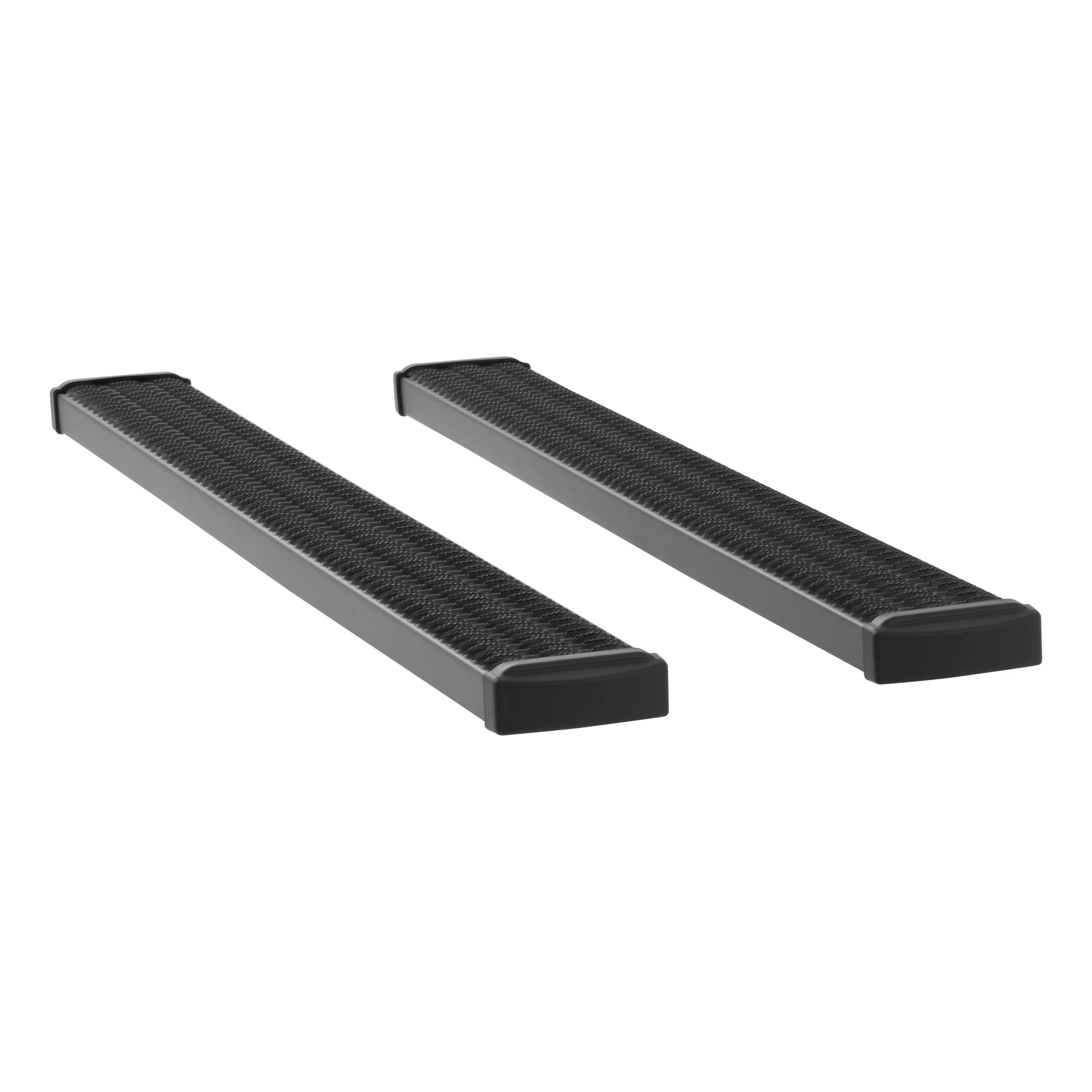 415078 - Grip Step 7" x 78" Black Aluminum Running Boards (No Brackets) - 1999-2027 Ford F-250 Super Duty and more