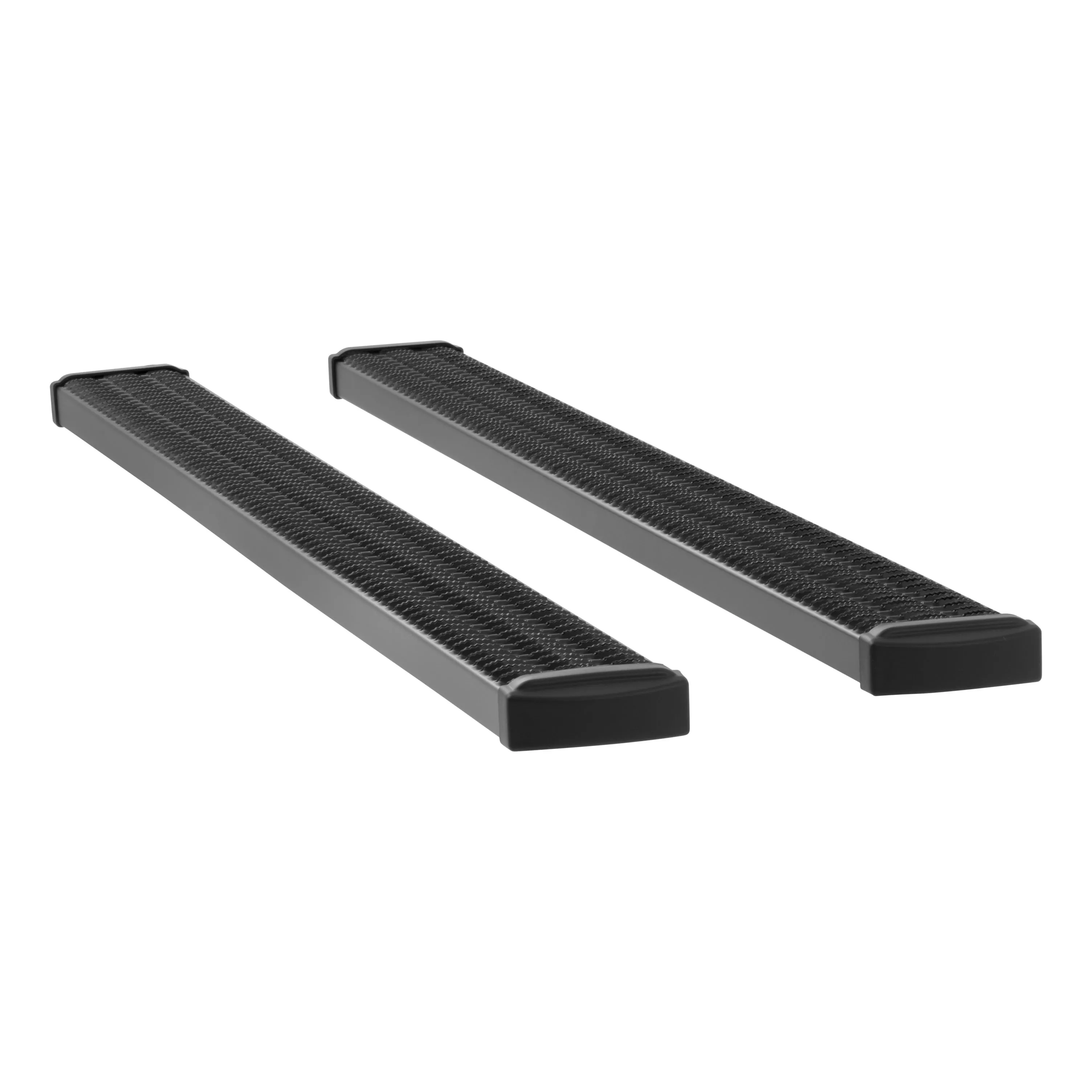 415088-401113 - Grip Step Black Aluminum 88-Inch Truck Running Boards, Select Chevrolet Silverado, GMC Sierra 1500, 2500, 3500 - 2001-2014 Chevrolet Silverado 2500 HD and more