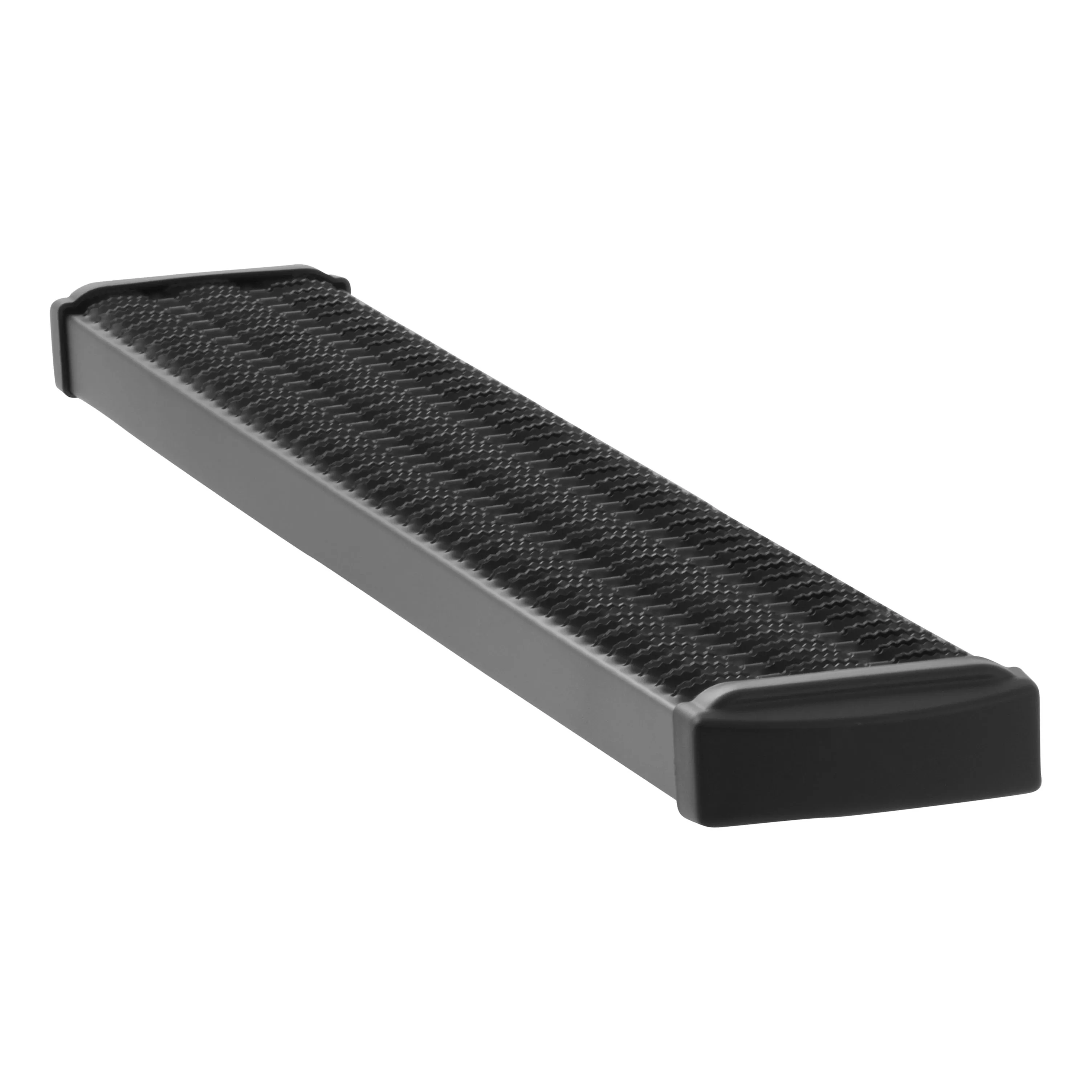 415254 - Grip Step 7" x 54" Black Aluminum Cargo Van Rear Step (No Brackets) - 2003-2027 Chevrolet Express 2500 and more