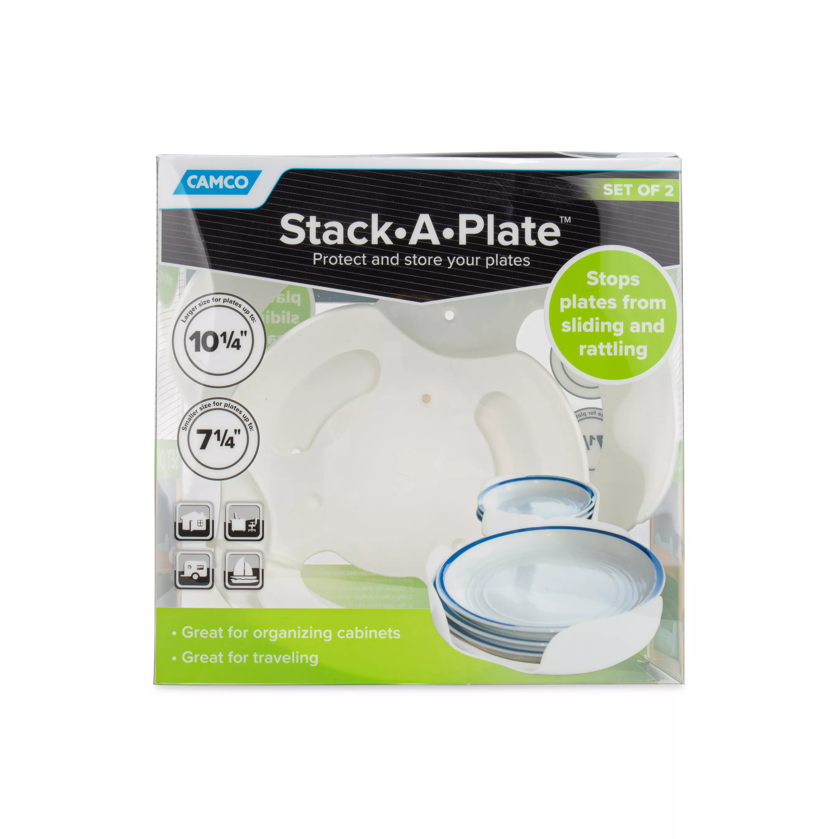 43601 - Stack-A-Plate, Bright White