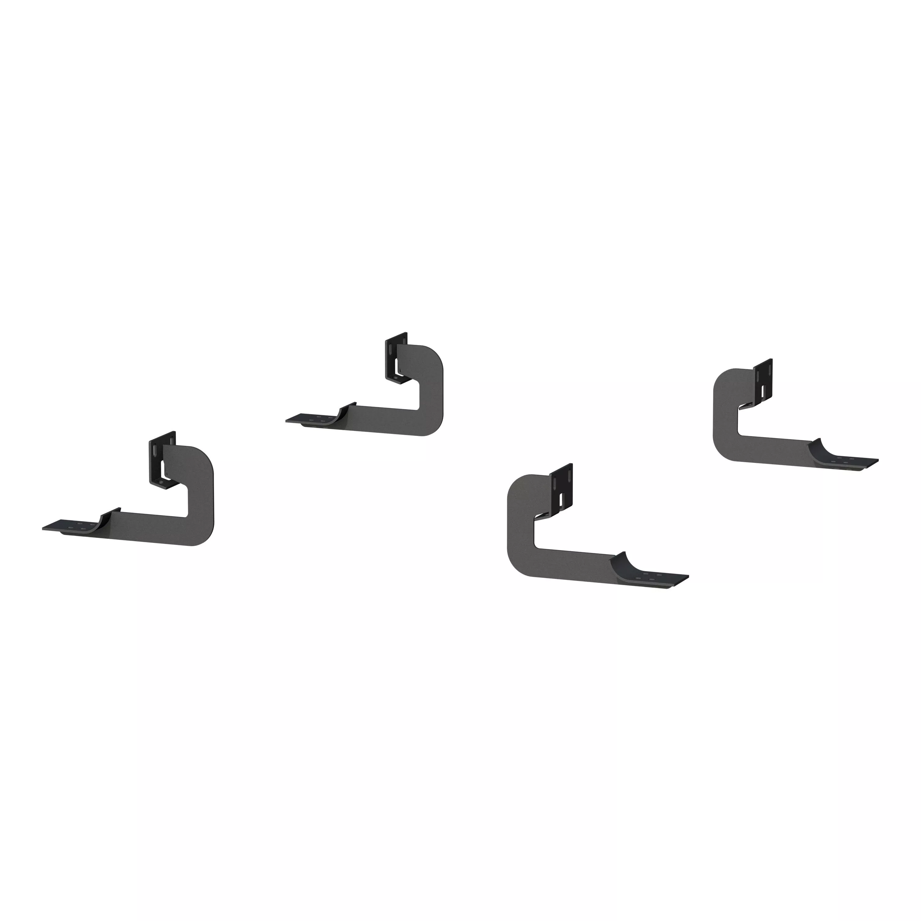 4504 - Mounting Brackets for 6" Oval Side Bars - 2004-2014 Ford F-150