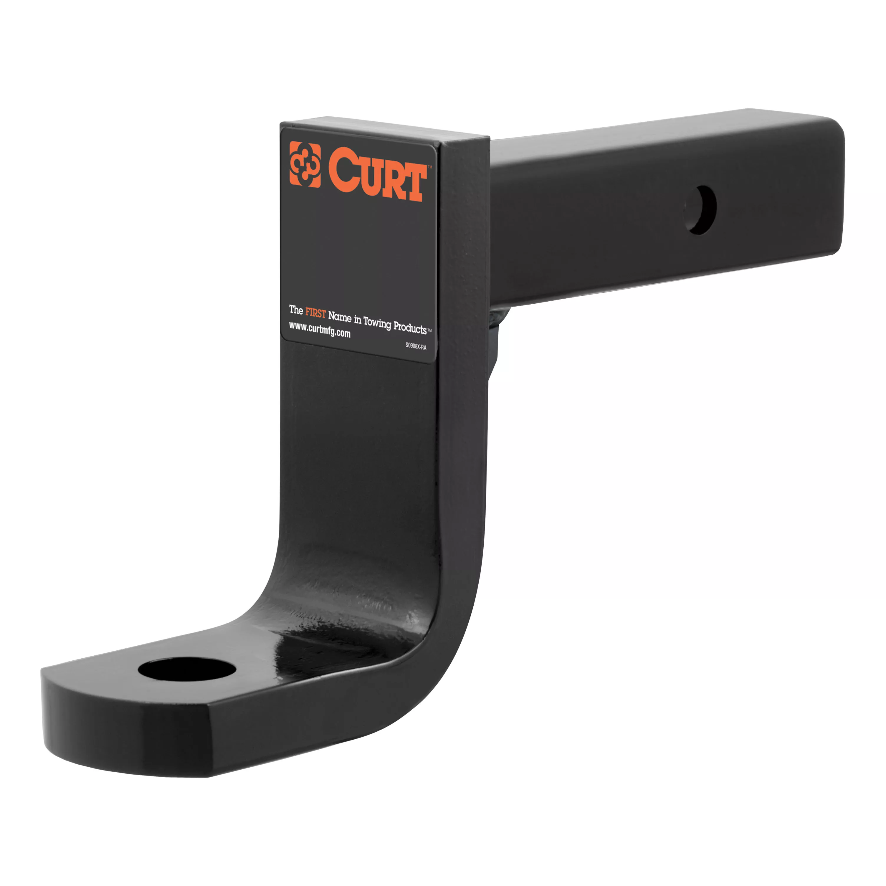 45336 - Class 4 Trailer Hitch Ball Mount, Fits 2-Inch Receiver, 10,000 lbs, 1-1/4-Inch Hole, 6-Inch Drop, 4-3/4-Inch Rise