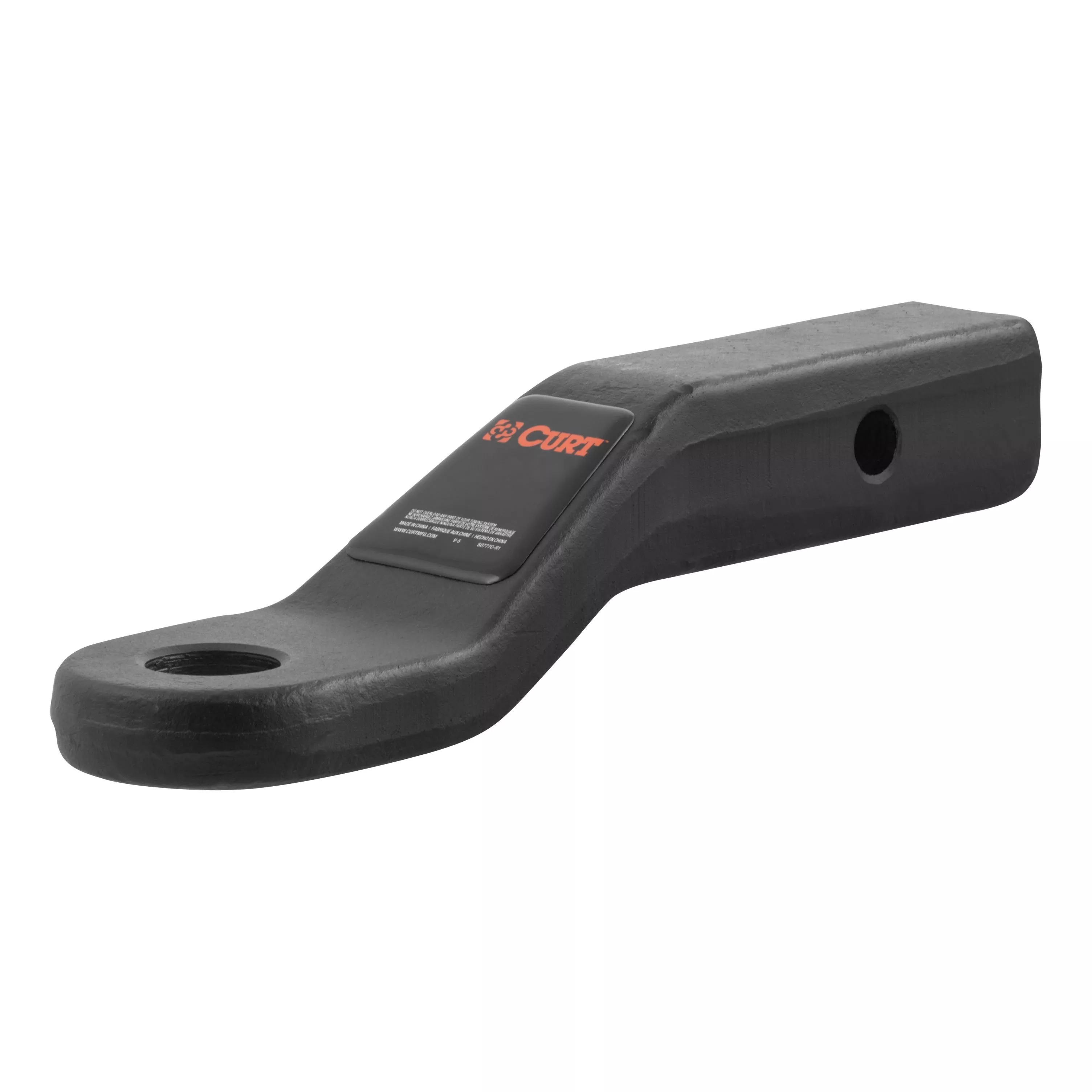 45340 - Forged Trailer Hitch Ball Mount, Fits 2-Inch Receiver, 17,000 lbs, 1-1/4-Inch Hole, 2-In Drop, 1-Inch Rise