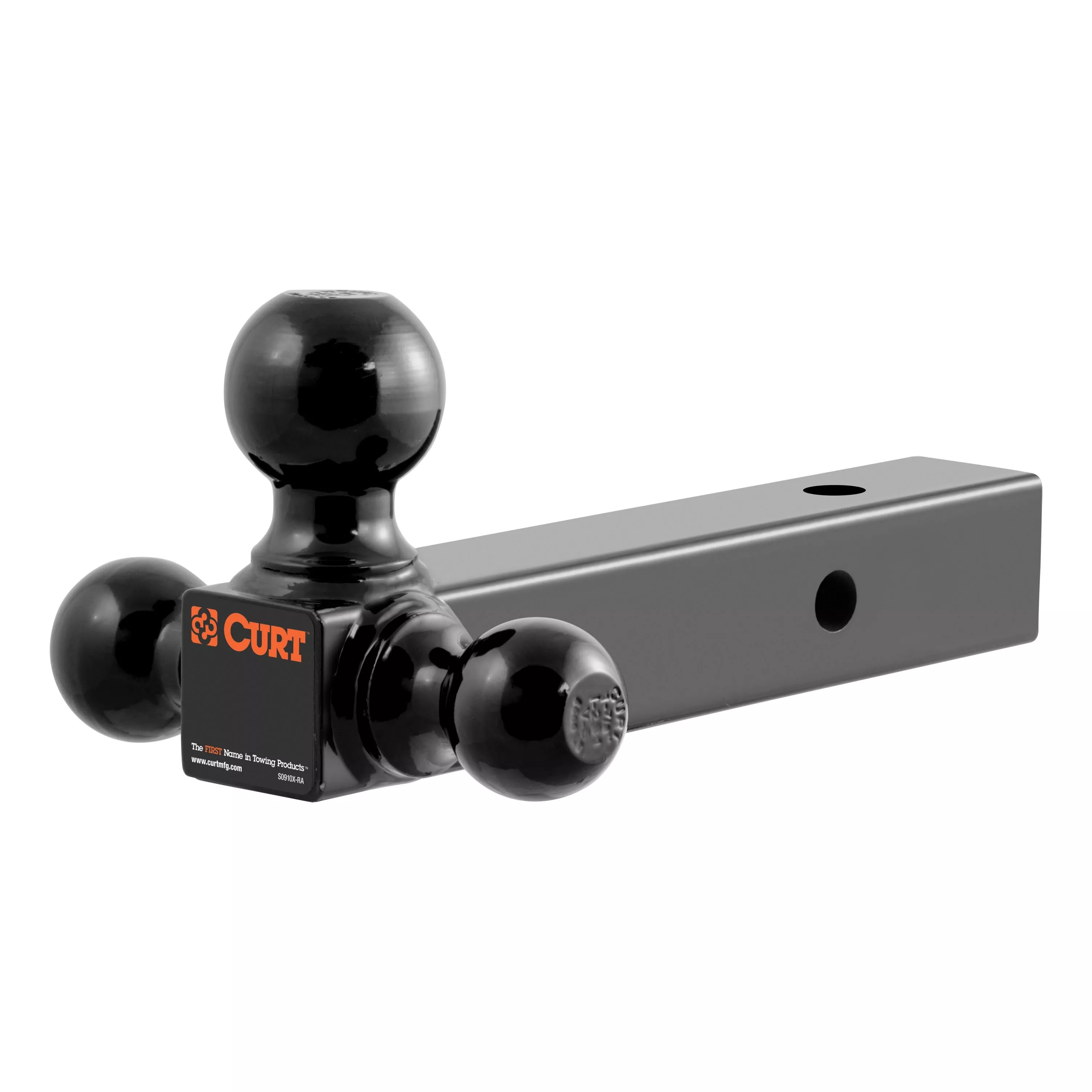 45650 - Multi-Ball Trailer Hitch Ball Mount, 1-7/8, 2, 2-5/16-Inch Balls, Fits 2-Inch Receiver, 10,000 lbs