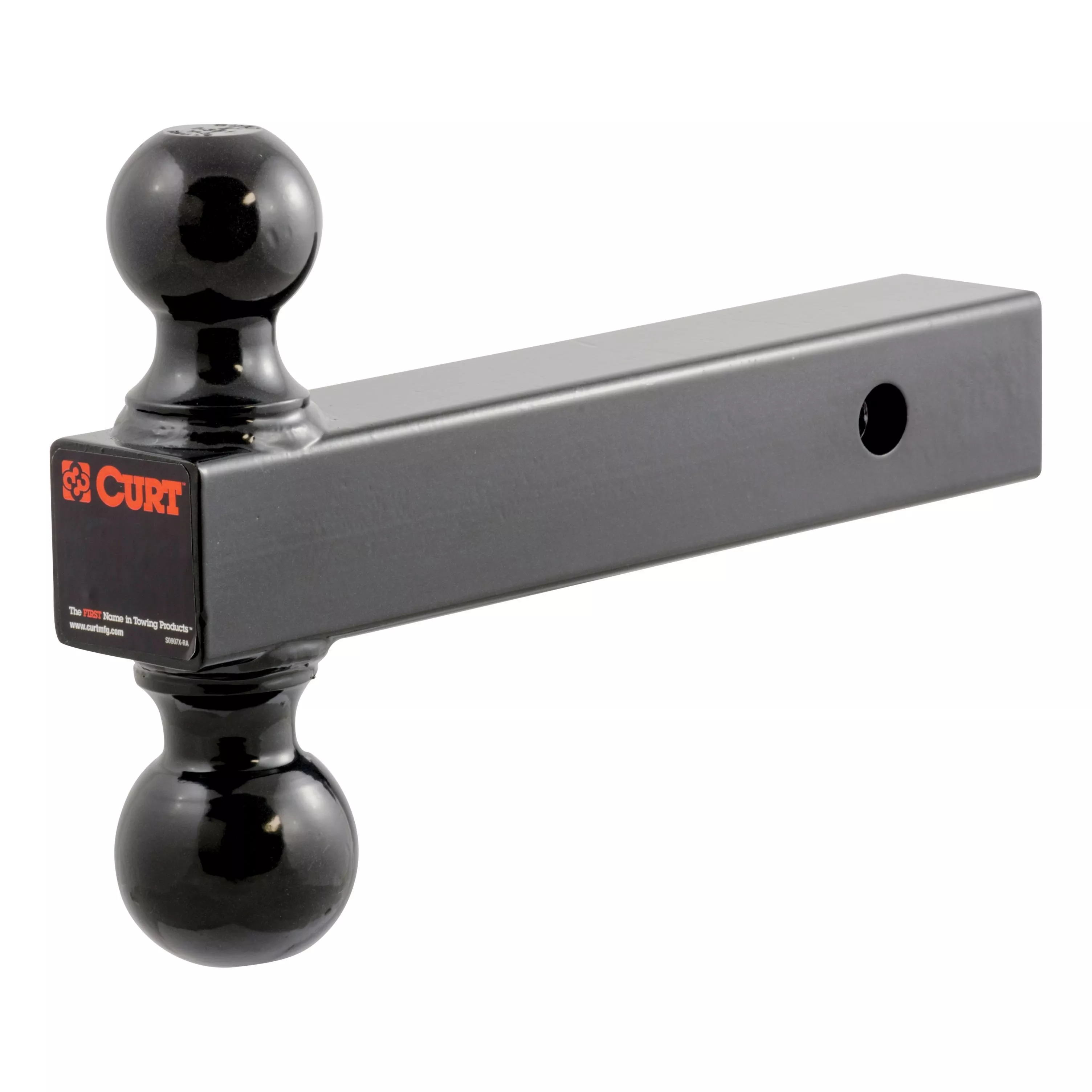 45660 - Multi-Ball Trailer Hitch Ball Mount, 2, 2-5/16-Inch Balls, Fits 2-Inch Receiver, 10,000 lbs