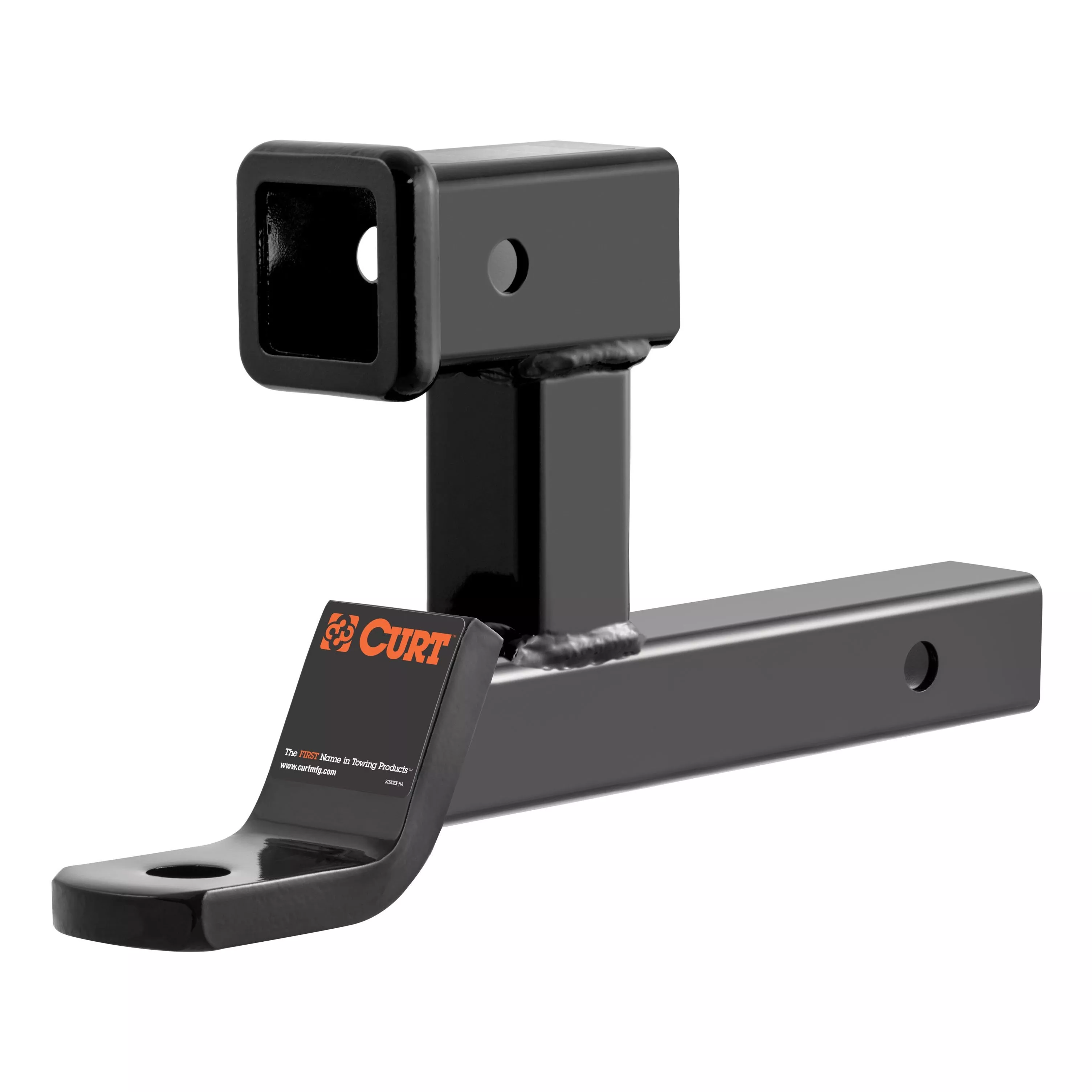 45810 - Trailer Hitch Ball Mount, 2-Inch Receivers, 7,500 lbs, 1-Inch Hole, 2-In Drop