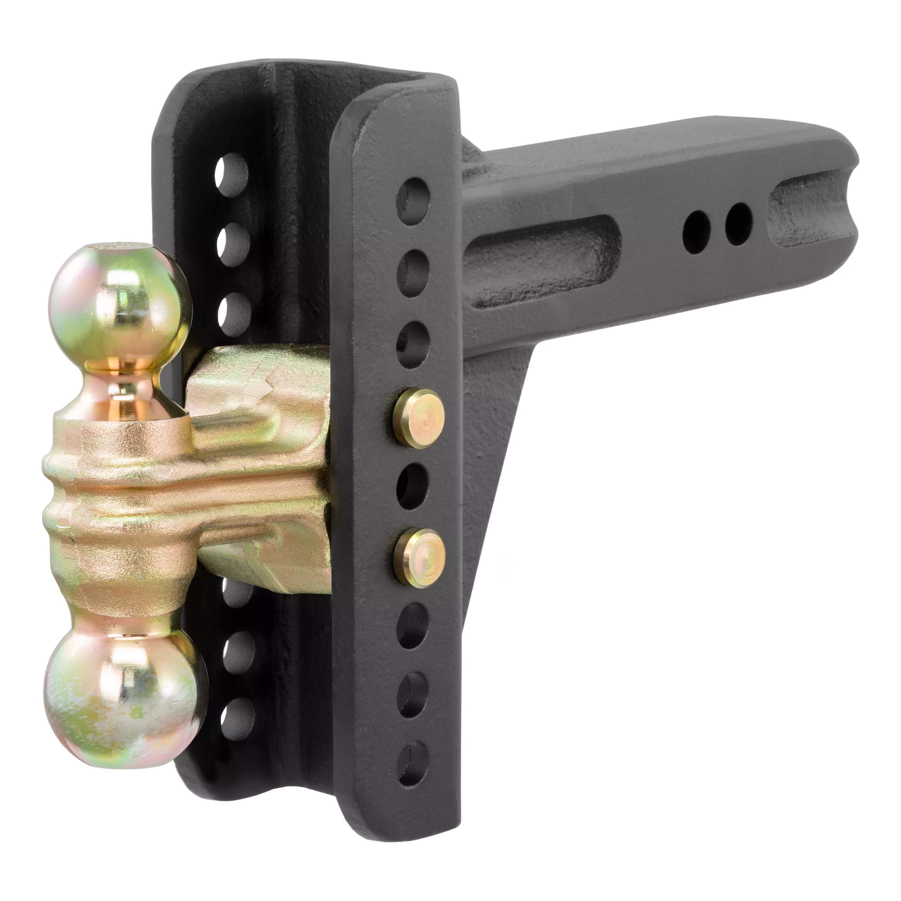 45902 - Adjustable Trailer Hitch Ball Mount, 2-1/2-Inch Receiver, 6-Inch Drop, 2 and 2-5/16-Inch Balls, 20,000 lbs