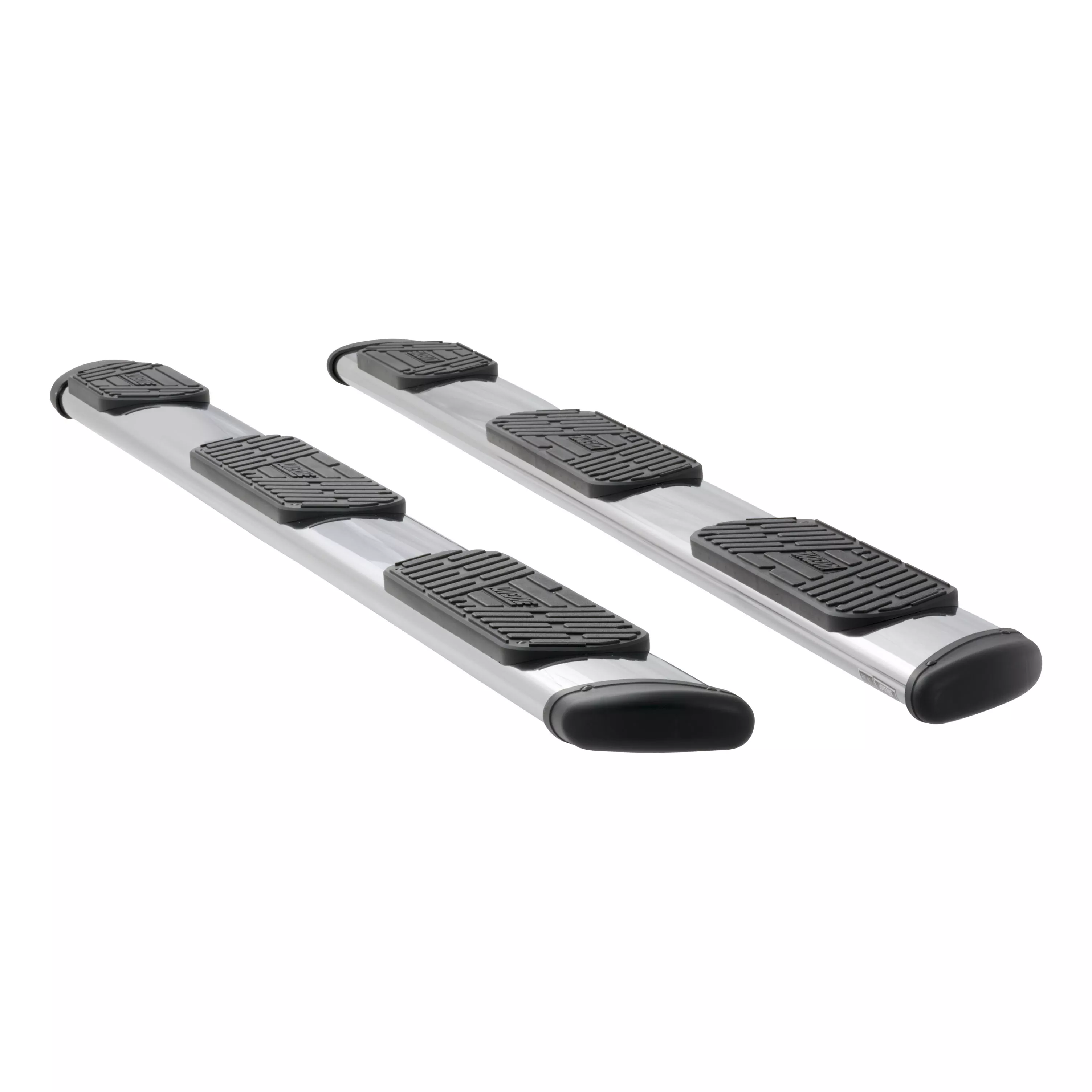 477114 - Regal 7 Polished Stainless 114" Oval Side Steps (No Brackets) - 2014-2026 Chevrolet Silverado 1500 and more