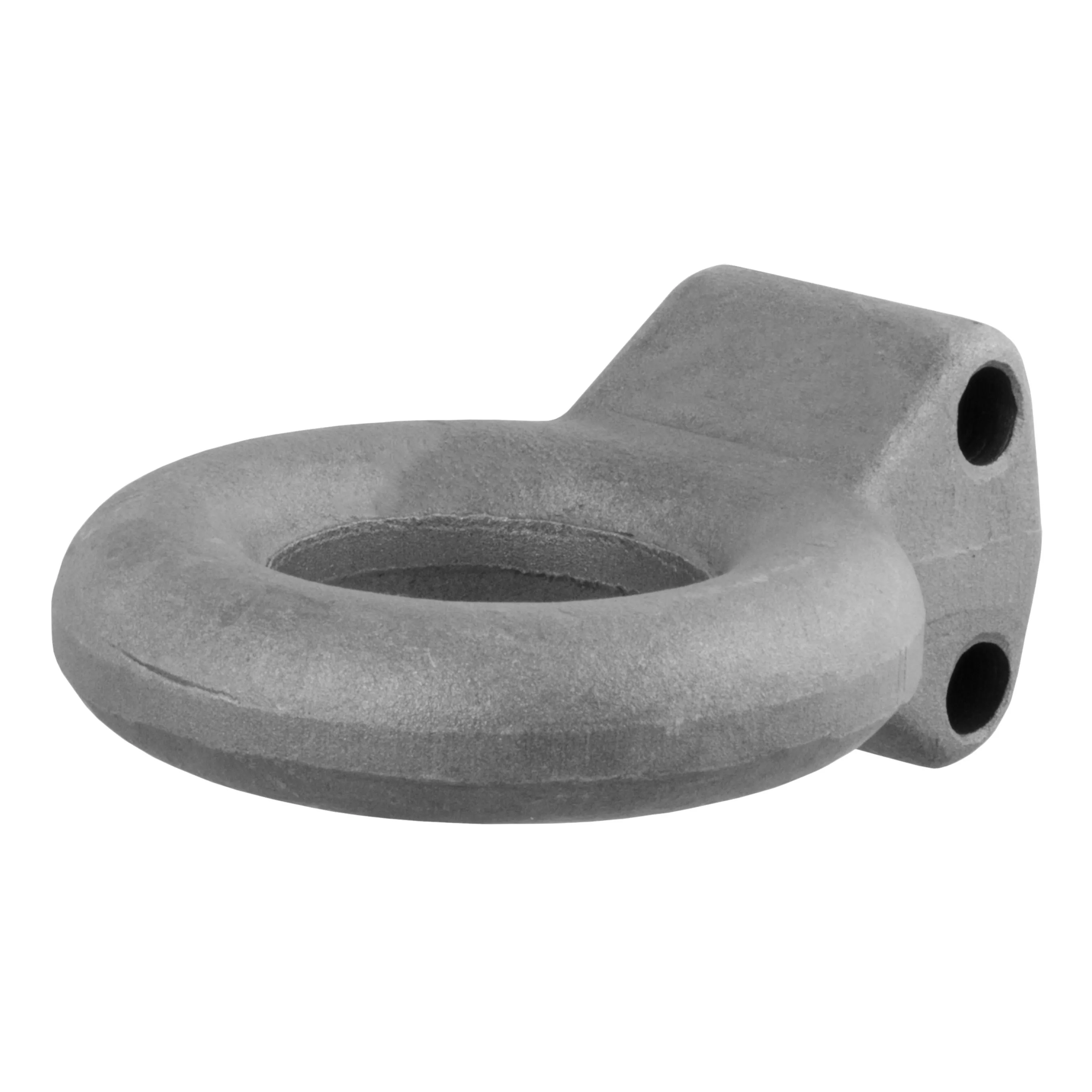 48600 - Raw Steel Pintle Hitch Lunette Ring 3-Inch ID, 12,000 lbs, Channel Mount Required