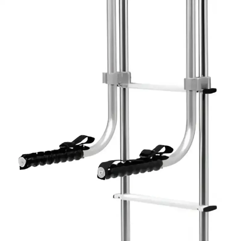 501CR Surco Products Camping Chair Storage Rack Clamps On The Ladder