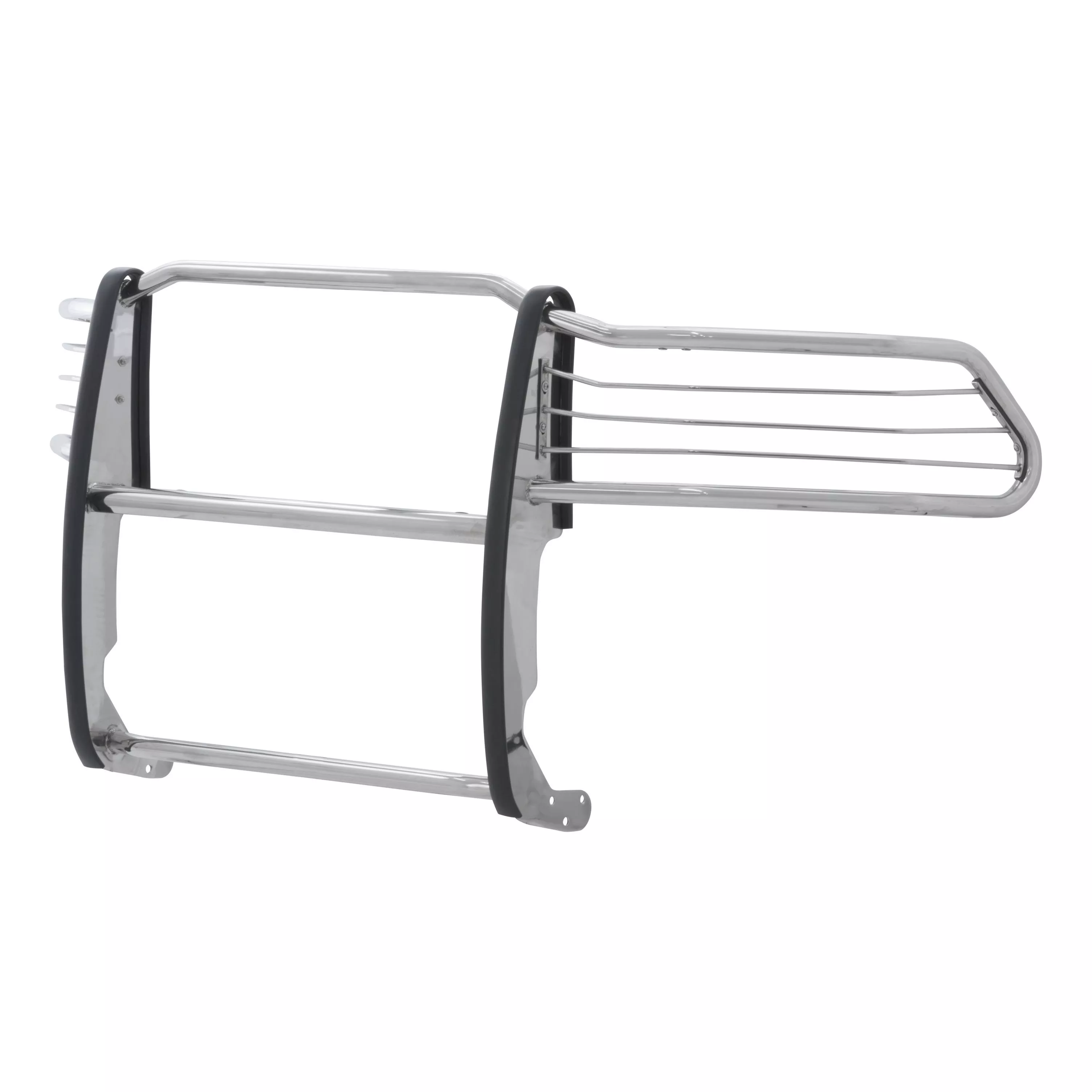 5058-2 - 1-1/2-Inch Polished Stainless Steel Grille Guard, No-Drill, Select Dodge, Ram 1500 - 2019-2024 Ram 1500 Classic and more