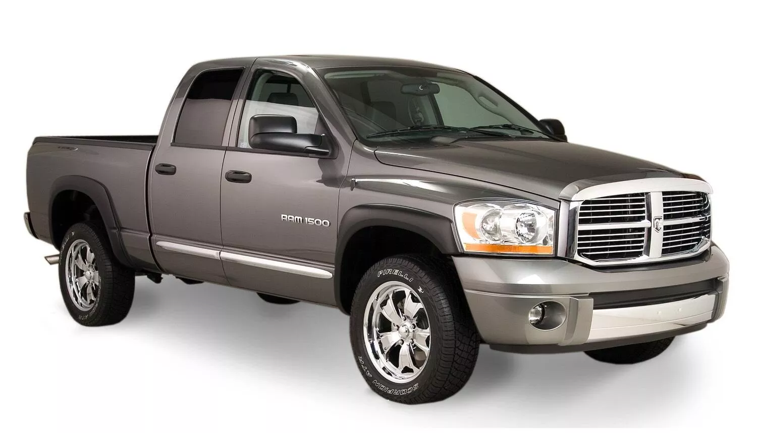 50910-02 - Fender Flares OE-Style 4Pc - 2006-2009 Dodge Ram 2500, 2006-2009 Dodge Ram 3500, 2006-2008 Dodge Ram 1500