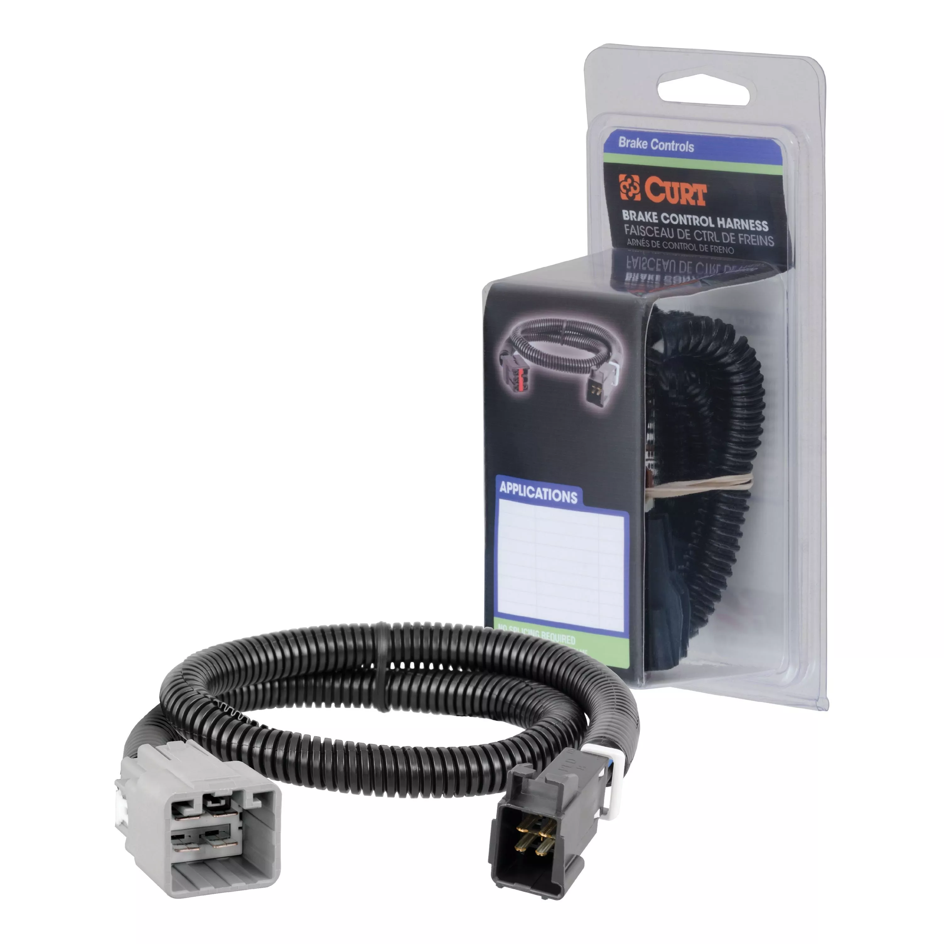 51373 - Quick Plug Electric Trailer Brake Controller Wiring Harness, Fits Select Ford F-250, F-350, F-450, F-550 Super Duty - 2005-2007 Ford F-250 Super Duty and more