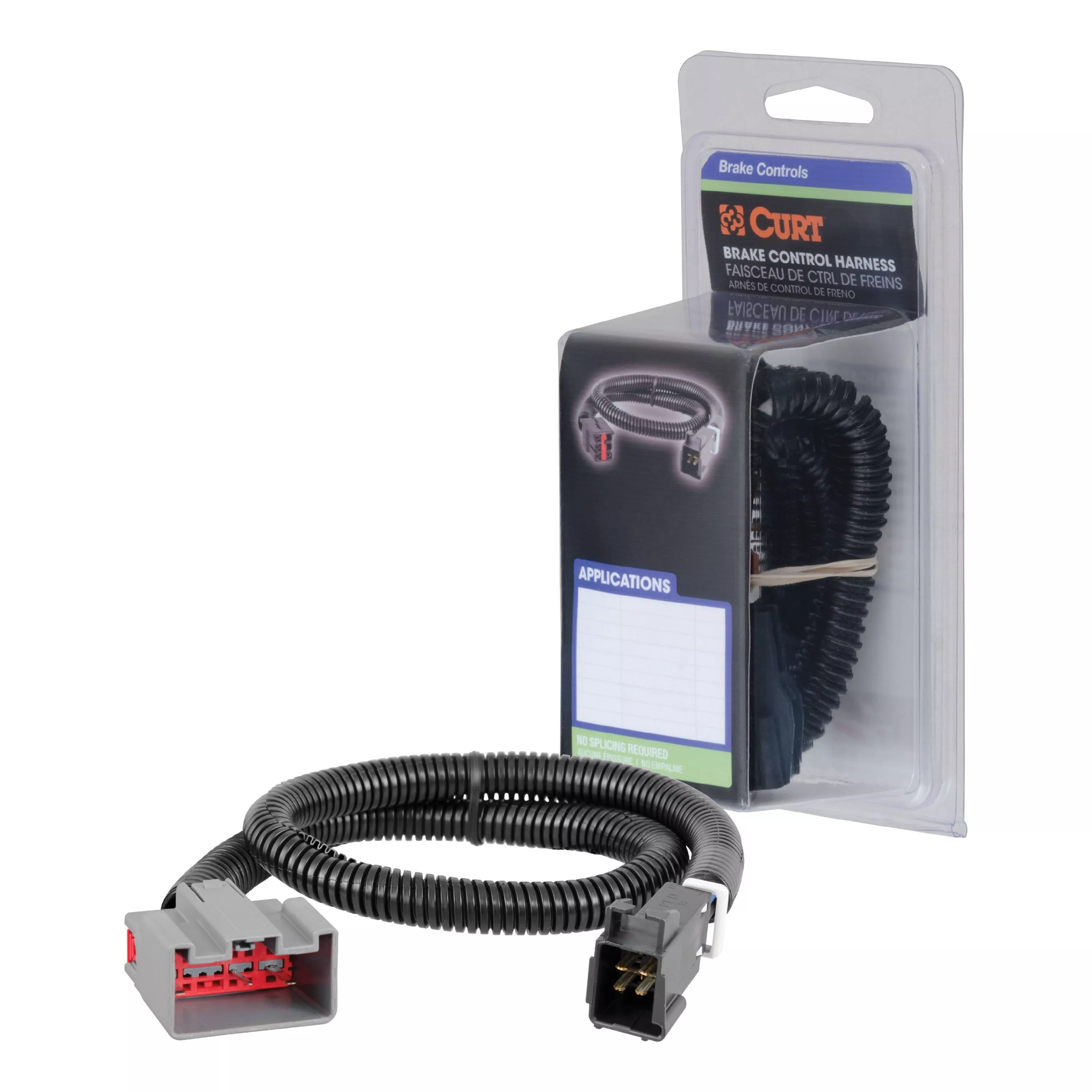 51437 - Quick Plug Electric Trailer Brake Controller Wiring Harness, Fits Select Ford F150, F250, F350, F450, F550 Super Duty, Lincoln MKT, Navigator - 2021-2026 Ford Bronco and more