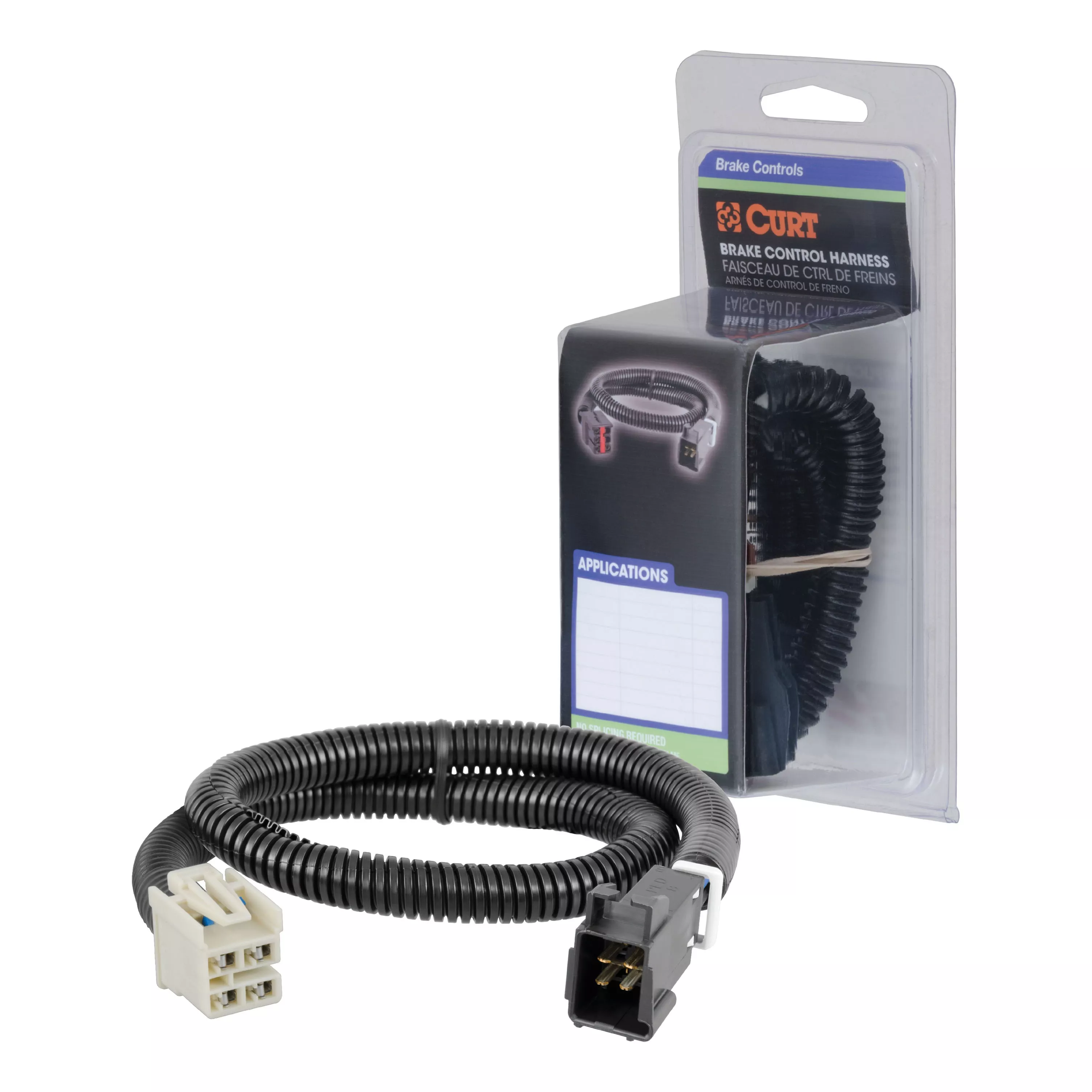 51452 - Quick Plug Electric Trailer Brake Controller Wiring Harness, Fits Select Chevrolet Silverado, Suburban, Tahoe, GMC Sierra, Yukon, Escalade - 2014-2020 Cadillac Escalade and more
