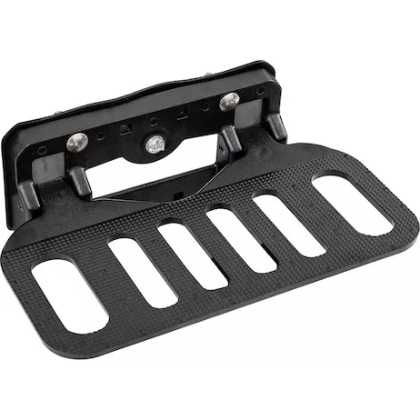 5231501 - Bolt-On Aluminum Black Powder-Coated Folding Step