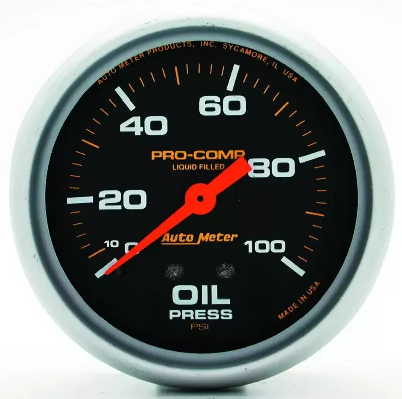 5421 Auto Meter Products Gauge Oil Pressure 2-5/8 Inch